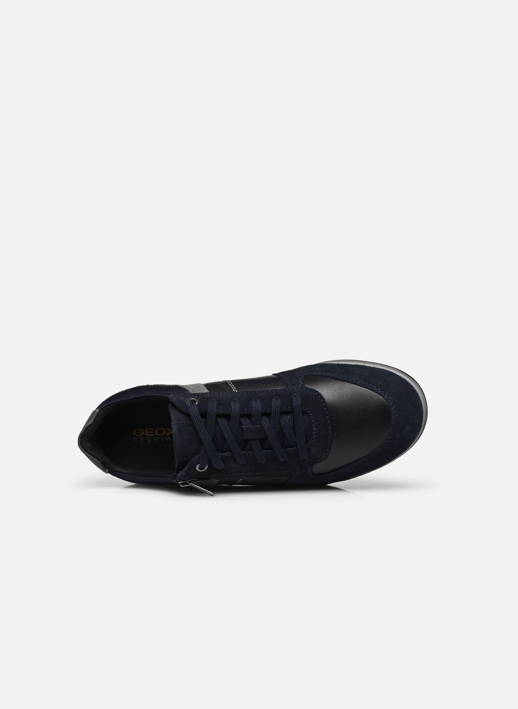 Sneaker U RENAN B herren grau Geox Sneaker U RENAN B herren grau Bleu Marine / Gris