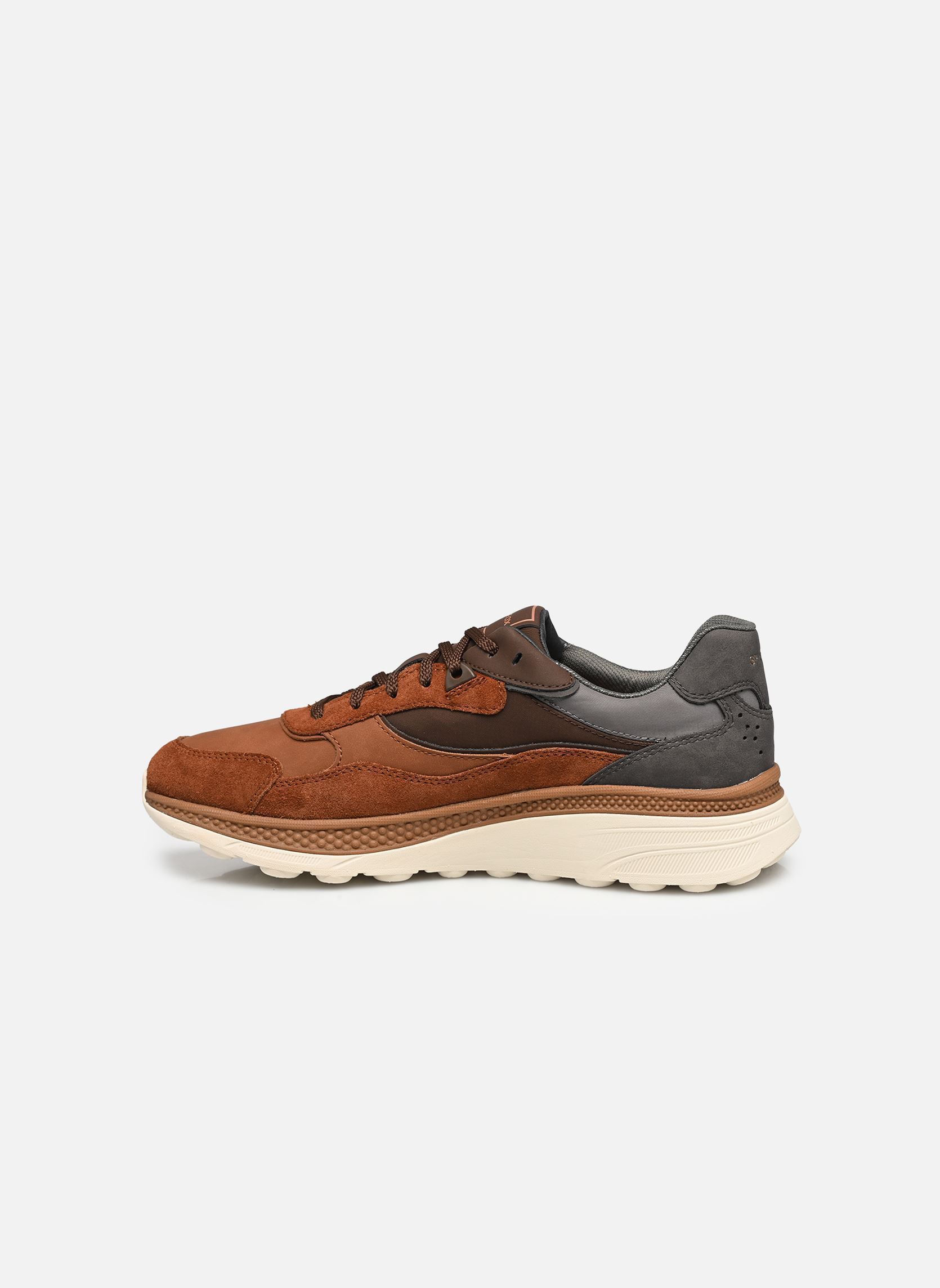 Sneakers U SPHERICA ACTIF X1 heren bruin Geox Sneakers U SPHERICA ACTIF X1 heren bruin COGNAC/GREY