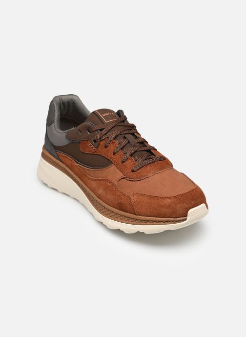 Geox Lage sneakers U SPHERICA ACTIF X1 heren bruin