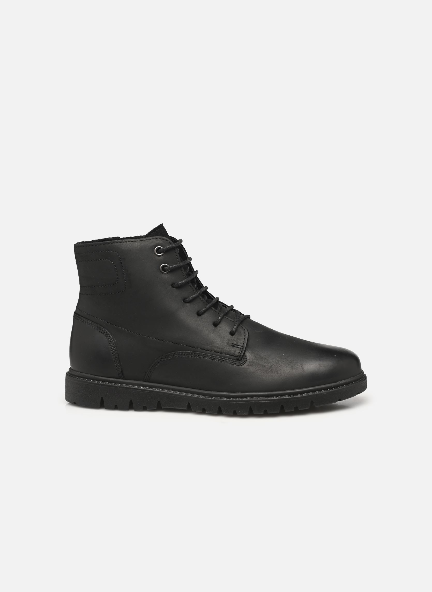 Veterlaarsjes U GHIACCIAIO D heren zwart Geox Veterlaarsjes U GHIACCIAIO D heren zwart Noir