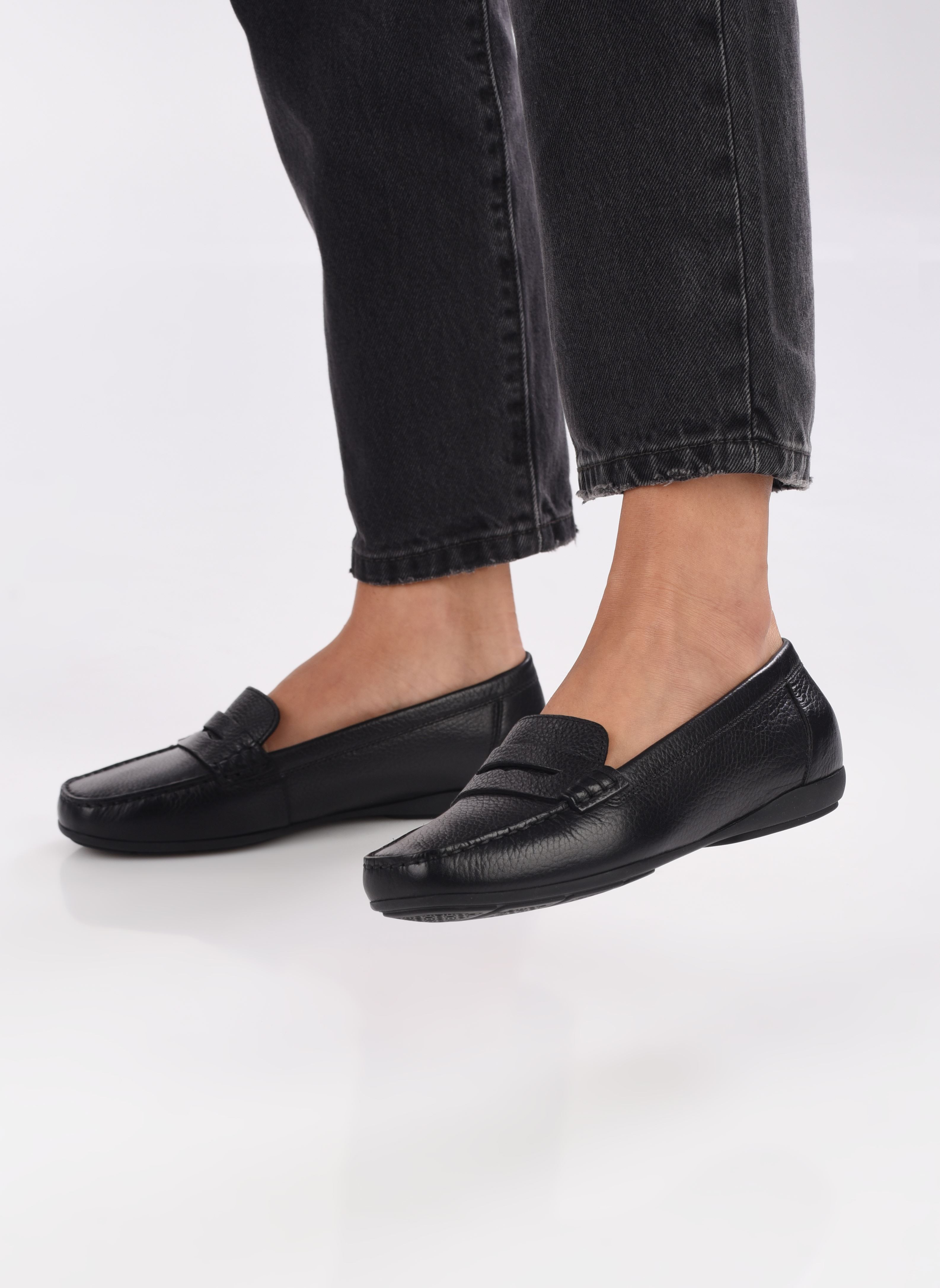 Mocassins D ANNYTAH MOC A femme noir Geox Mocassins D ANNYTAH MOC A femme noir NOIR