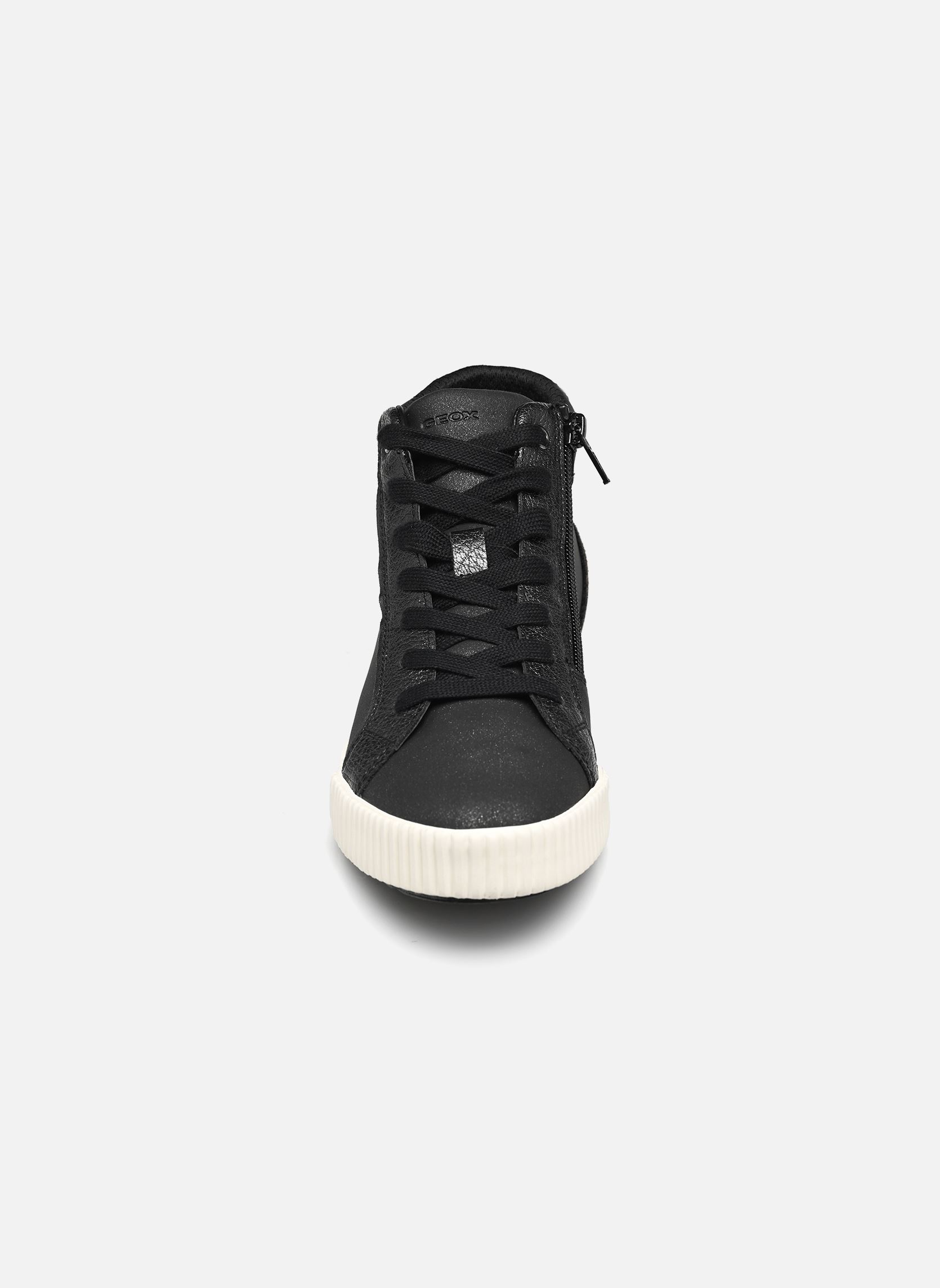 Leinen-Sneaker D BLOMIEE D damen schwarz Geox Leinen-Sneaker D BLOMIEE D damen schwarz NOIR / GRIS FONCÉ