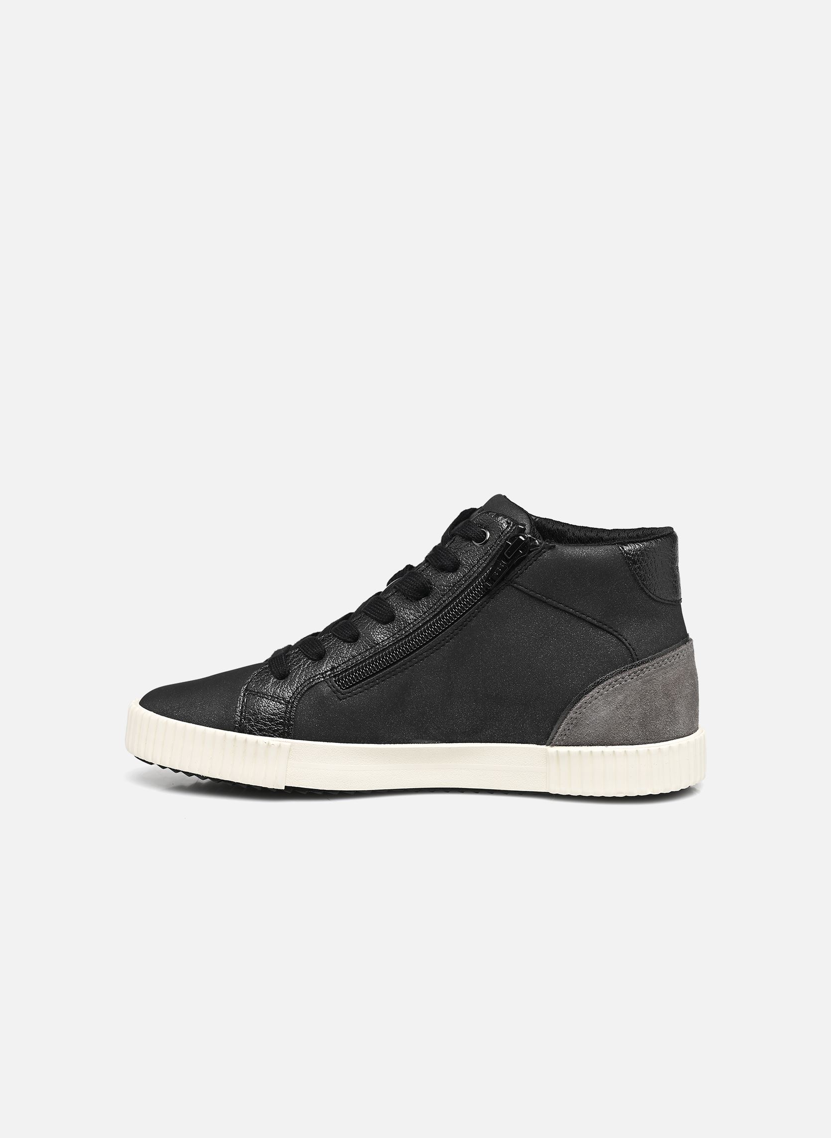 Leinen-Sneaker D BLOMIEE D damen schwarz Geox Leinen-Sneaker D BLOMIEE D damen schwarz NOIR / GRIS FONCÉ
