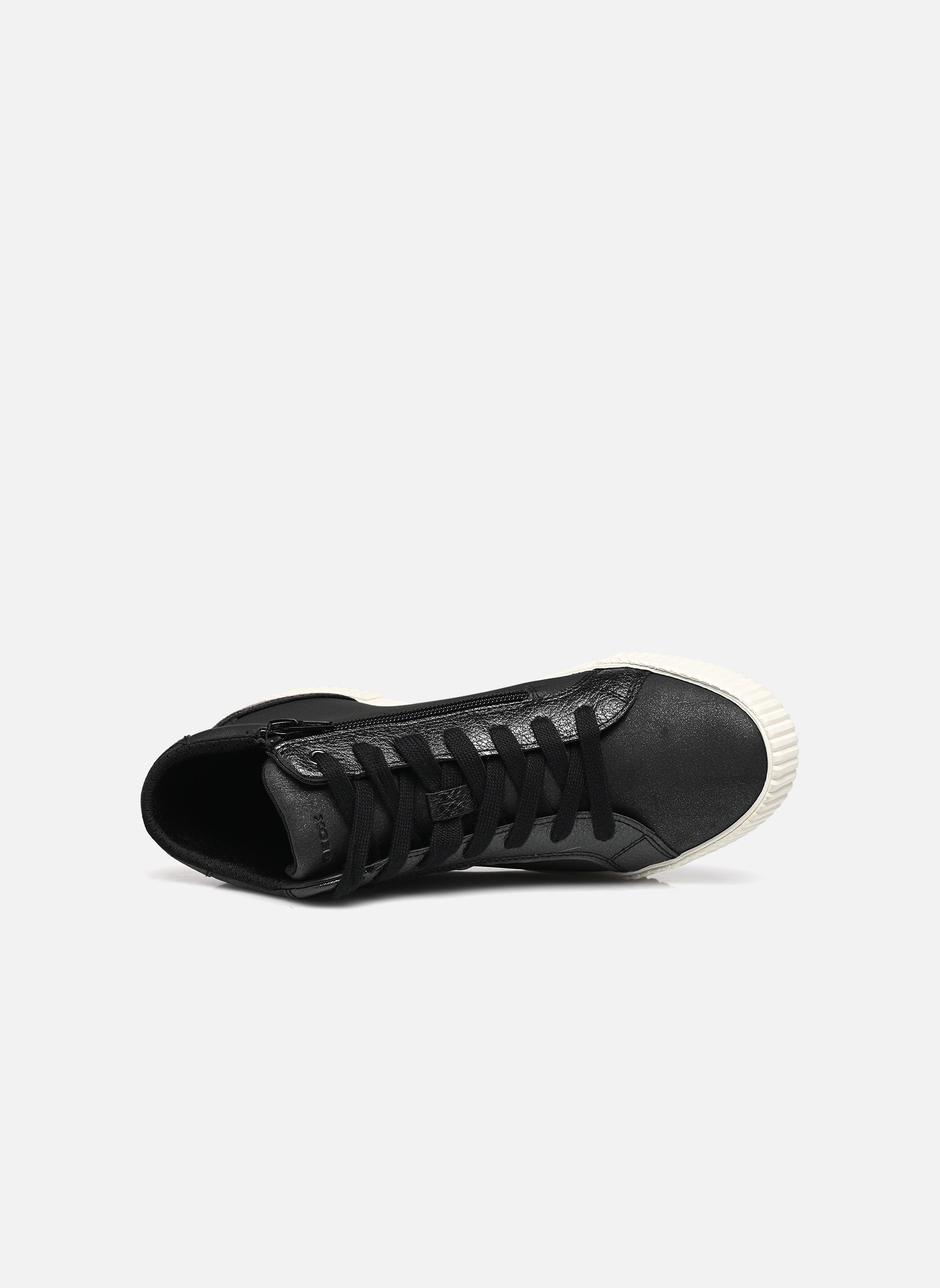 Leinen-Sneaker D BLOMIEE D damen schwarz Geox Leinen-Sneaker D BLOMIEE D damen schwarz NOIR / GRIS FONCÉ