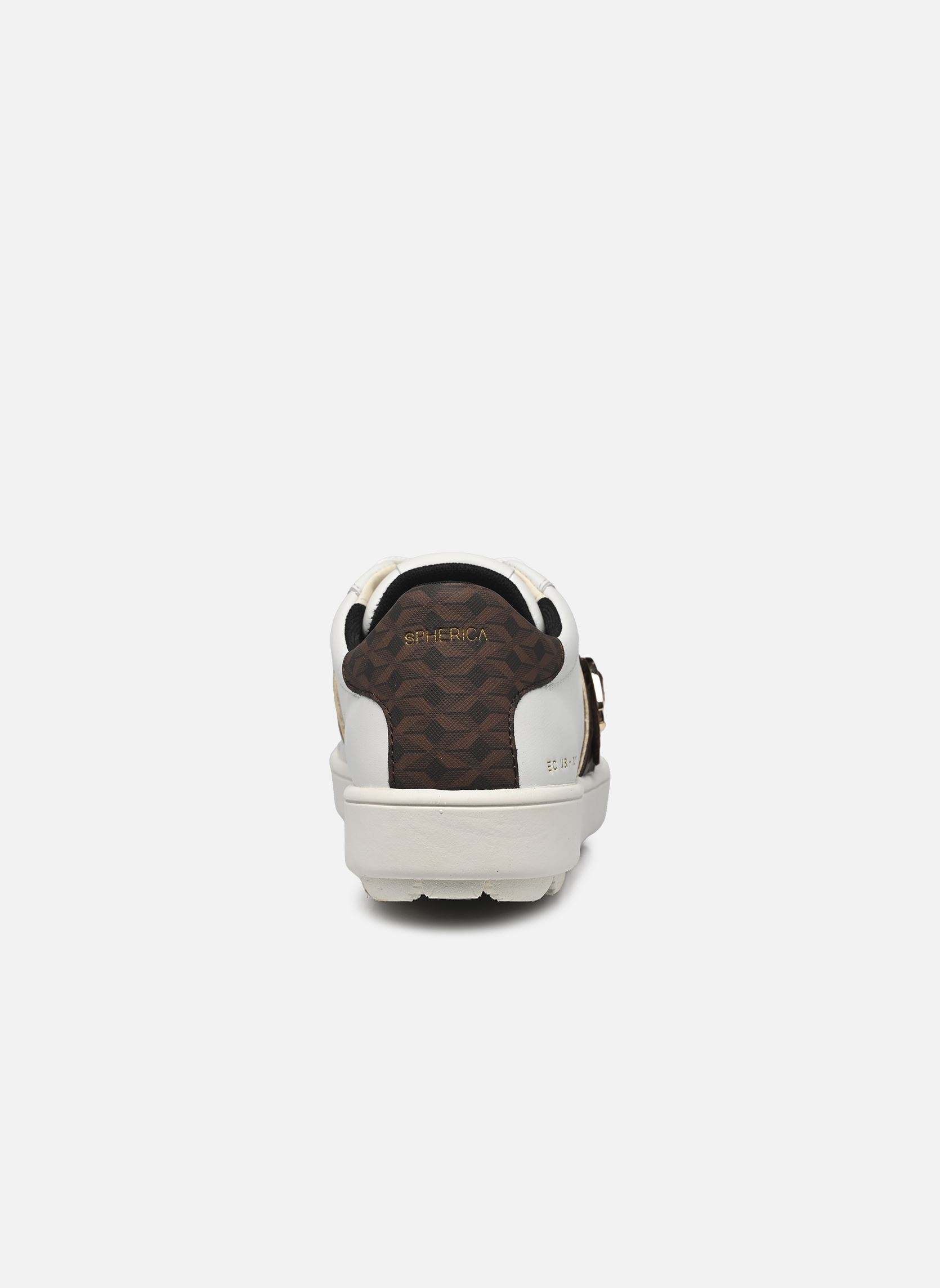 Sneaker D SPHERICA ECUB-1 A damen weiß Geox Sneaker D SPHERICA ECUB-1 A damen weiß WHITE/DK BROWN