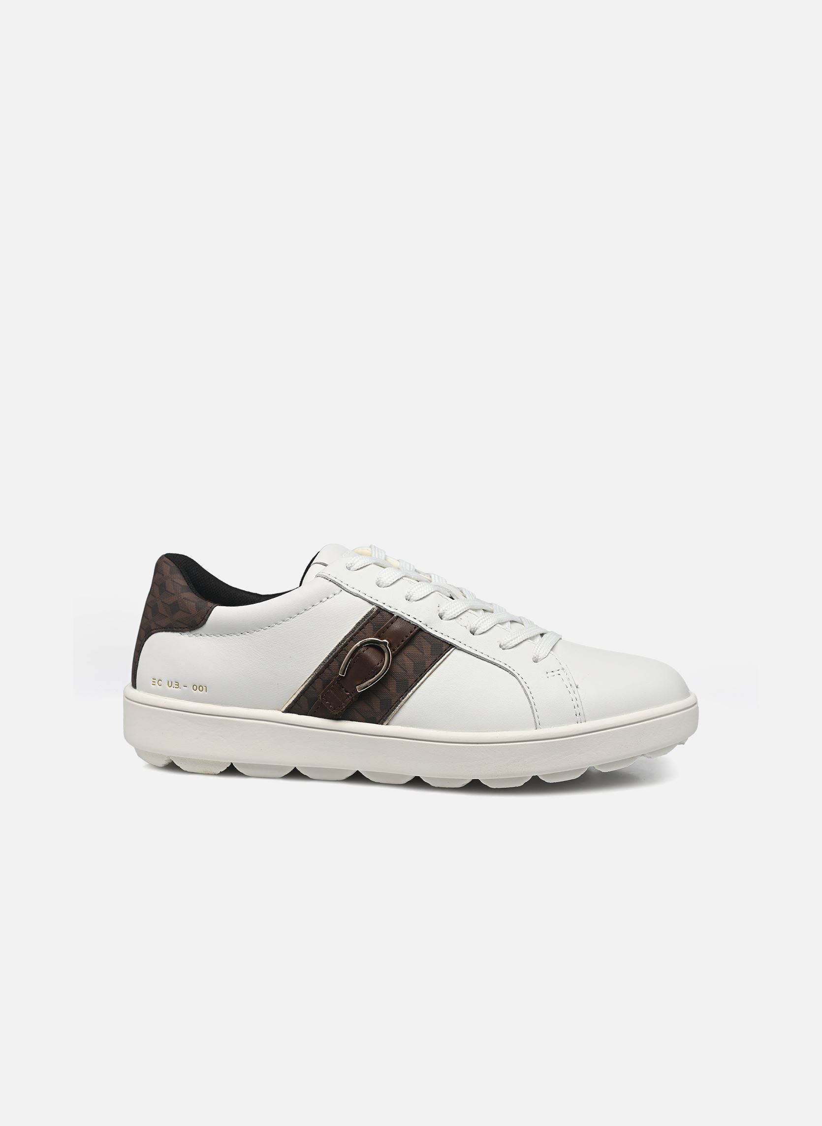 Sneaker D SPHERICA ECUB-1 A damen weiß Geox Sneaker D SPHERICA ECUB-1 A damen weiß WHITE/DK BROWN