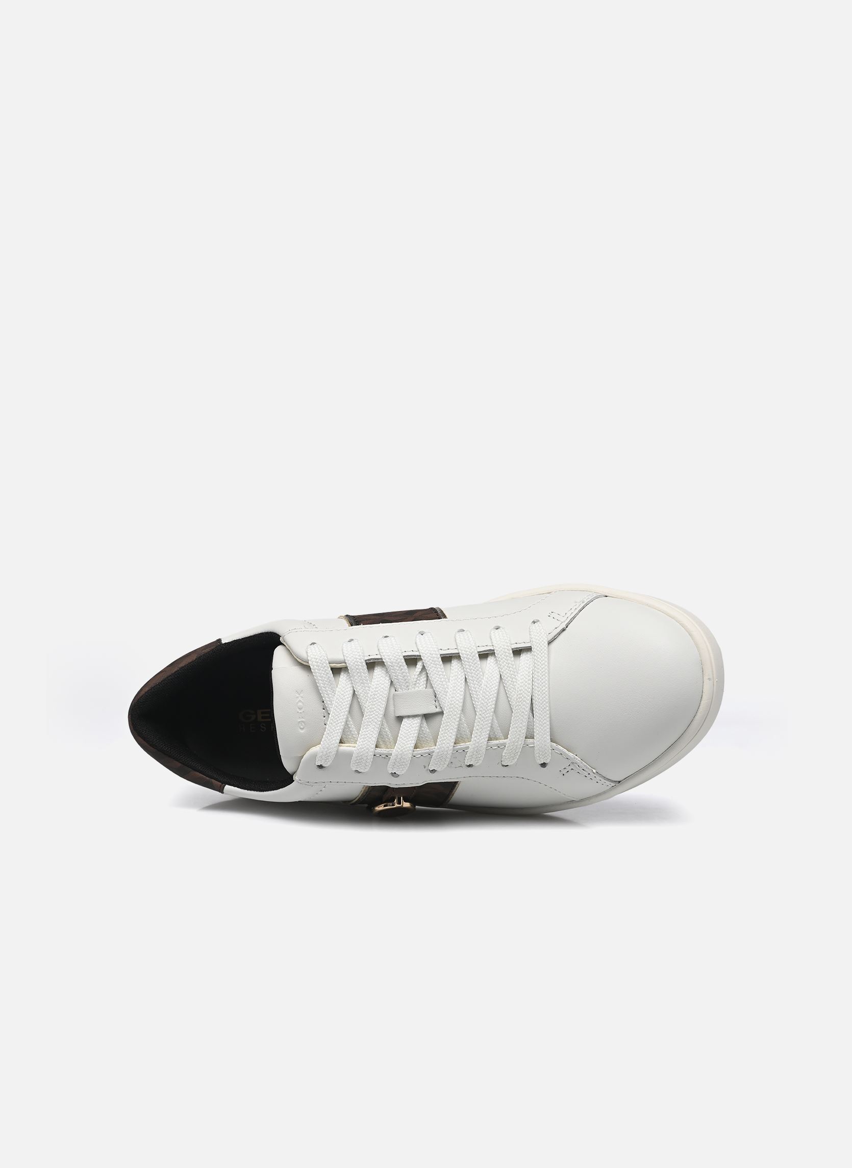 Sneaker D SPHERICA ECUB-1 A damen weiß Geox Sneaker D SPHERICA ECUB-1 A damen weiß WHITE/DK BROWN