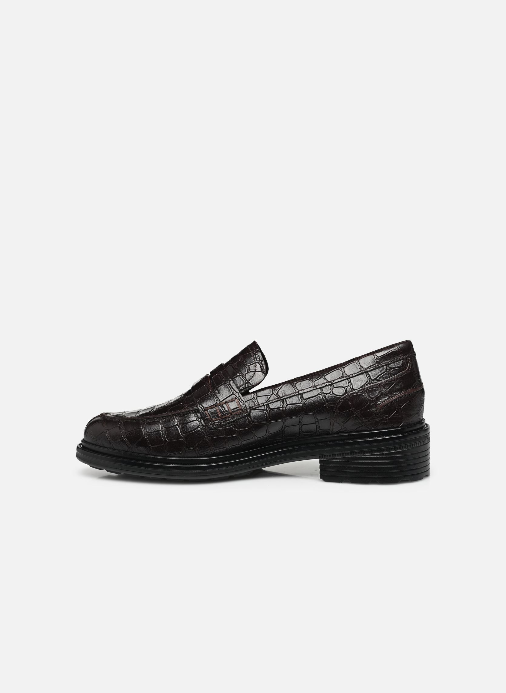 Mocassins D WALK PLEASURE F femme marron Geox Mocassins D WALK PLEASURE F femme marron CAFÉ FONCÉ