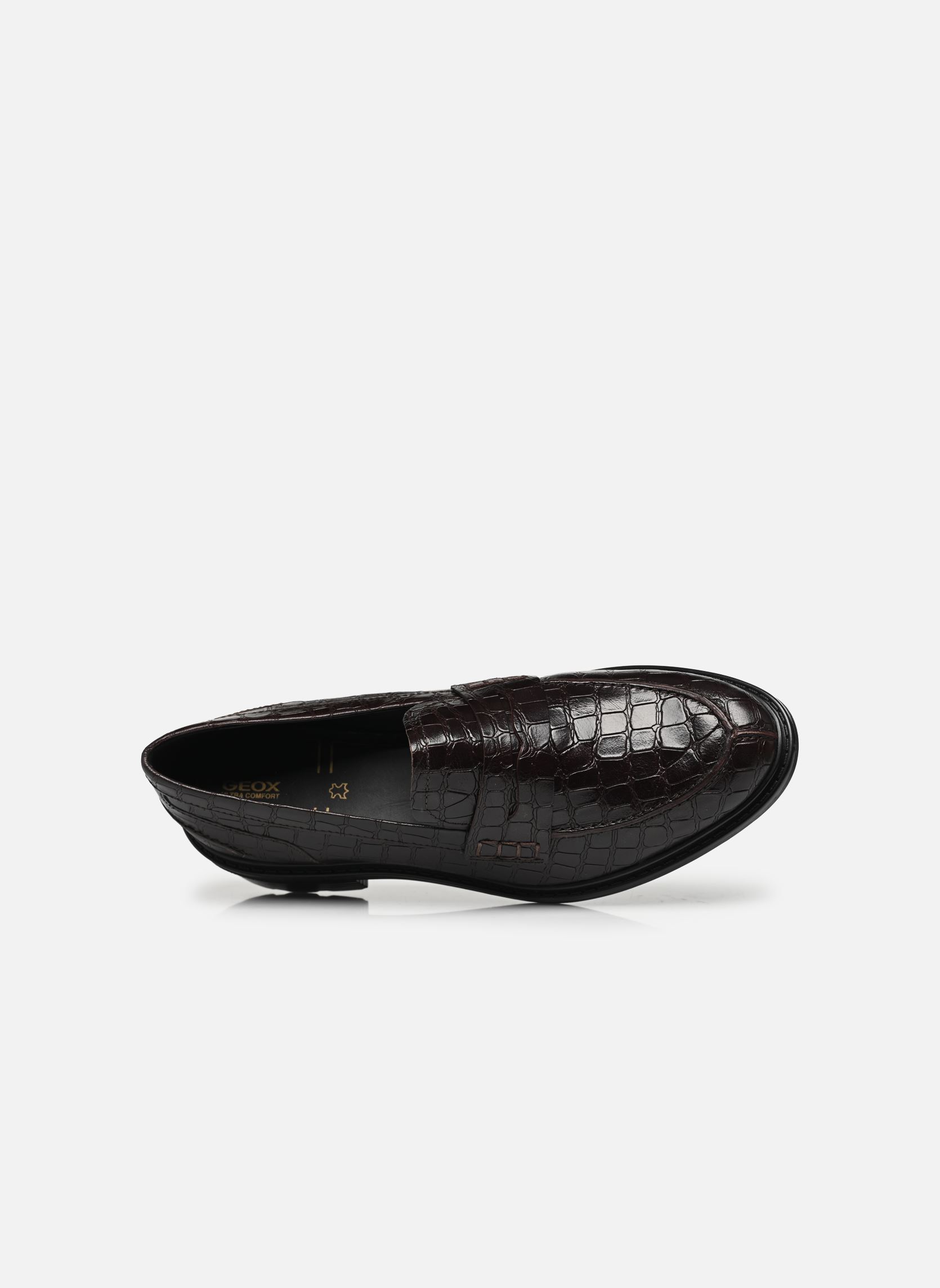 Mocassins D WALK PLEASURE F femme marron Geox Mocassins D WALK PLEASURE F femme marron CAFÉ FONCÉ