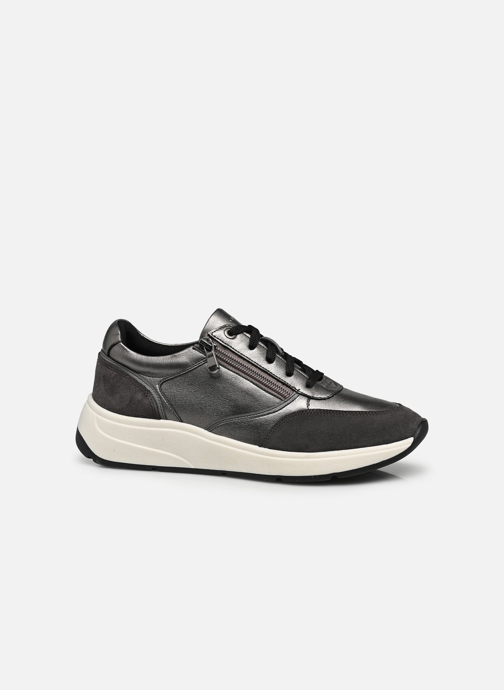 Baskets D CRISTAEL E femme gris Geox Baskets D CRISTAEL E femme gris GUN/GRAPHITE