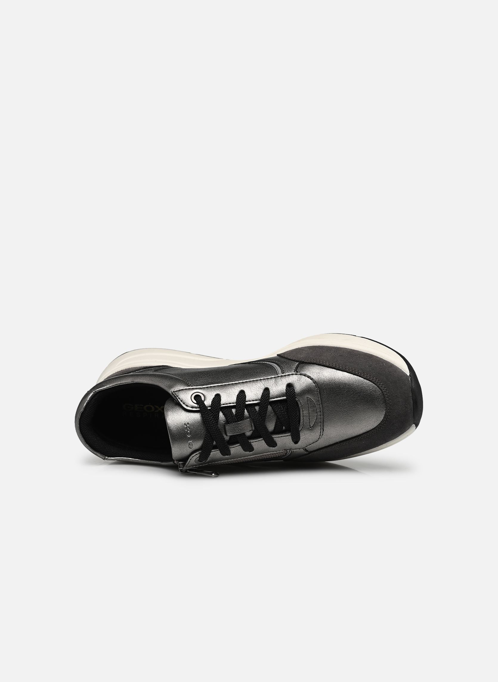 Baskets D CRISTAEL E femme gris Geox Baskets D CRISTAEL E femme gris GUN/GRAPHITE