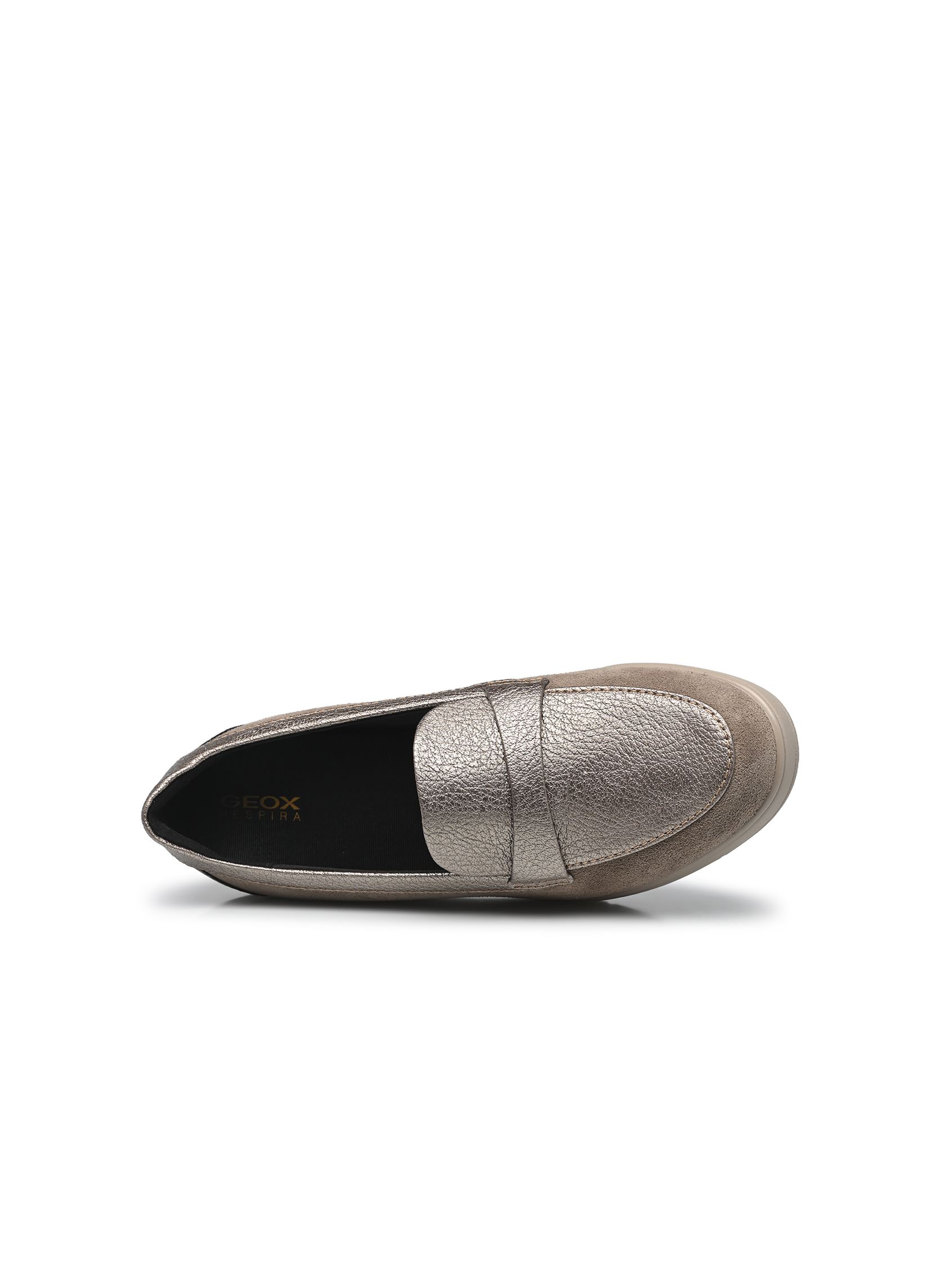 Mocassins D ILDE B femme beige Geox Mocassins D ILDE B femme beige Taupe