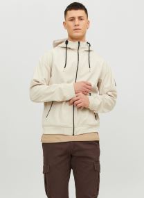 Trainingsjacken Jjebasic Softshell hood Noos herren grau