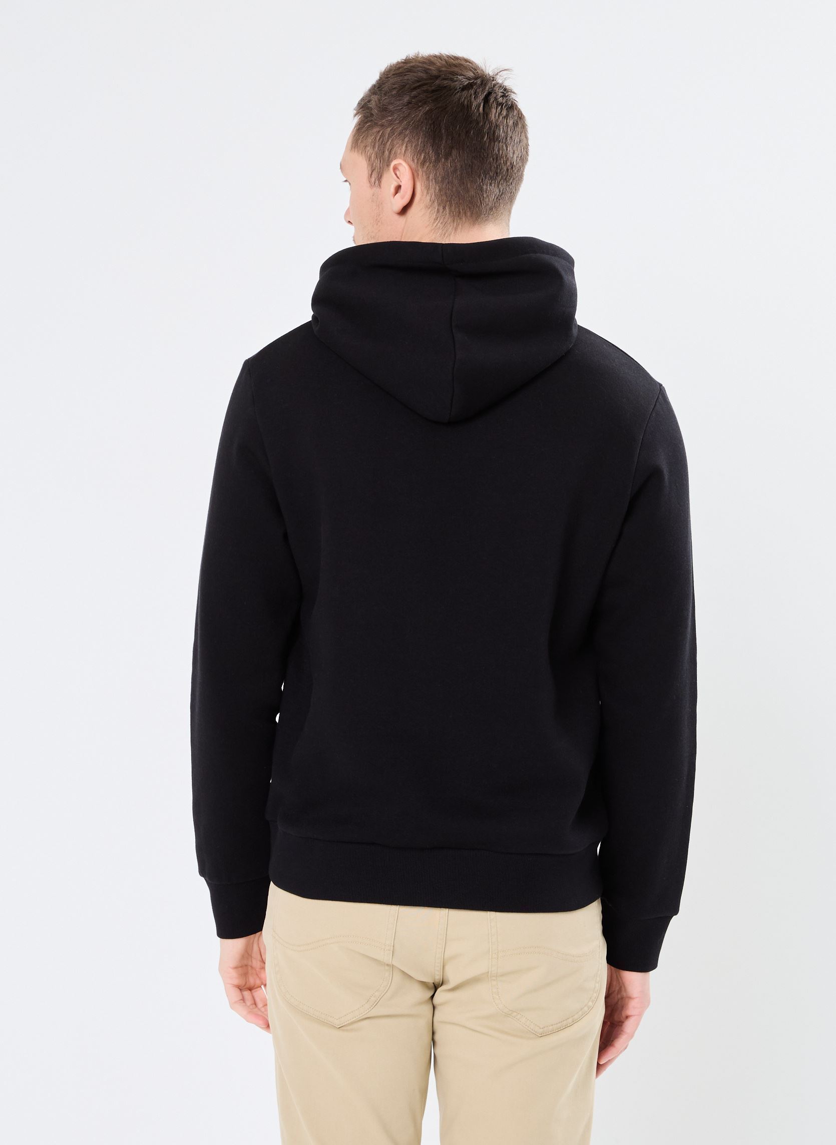 Felpe con cappuccio JJELOGO SWEAT HOOD 2 COL 24/25 NOOS uomo nero Jack & Jones Felpe con cappuccio JJELOGO SWEAT HOOD 2 COL 24/25 NOOS uomo nero BLACK