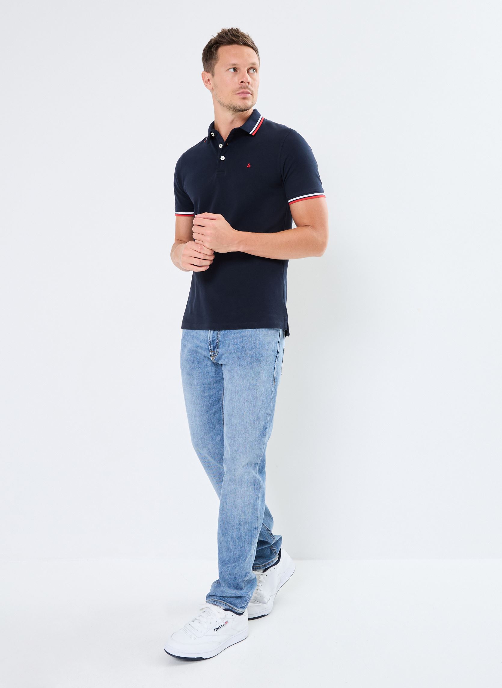 Jeans droit Jjiclark Jjoriginal Am 416 Noos homme bleu Jack & Jones Jeans droit Jjiclark Jjoriginal Am 416 Noos homme bleu Blue Denim