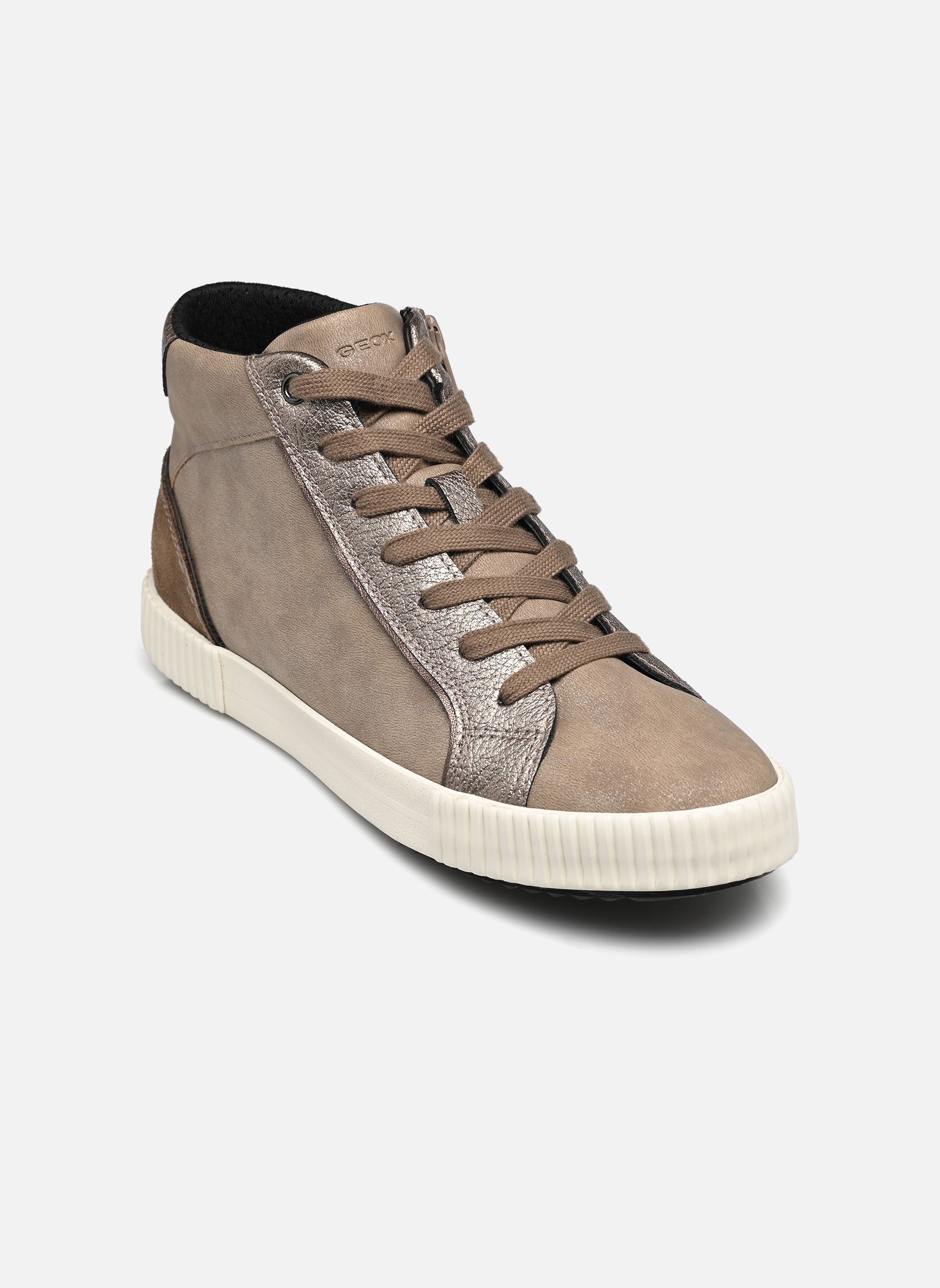 Hoge sneakers D BLOMIEE D 029 dames beige Geox Hoge sneakers D BLOMIEE D 029 dames beige TAUPE