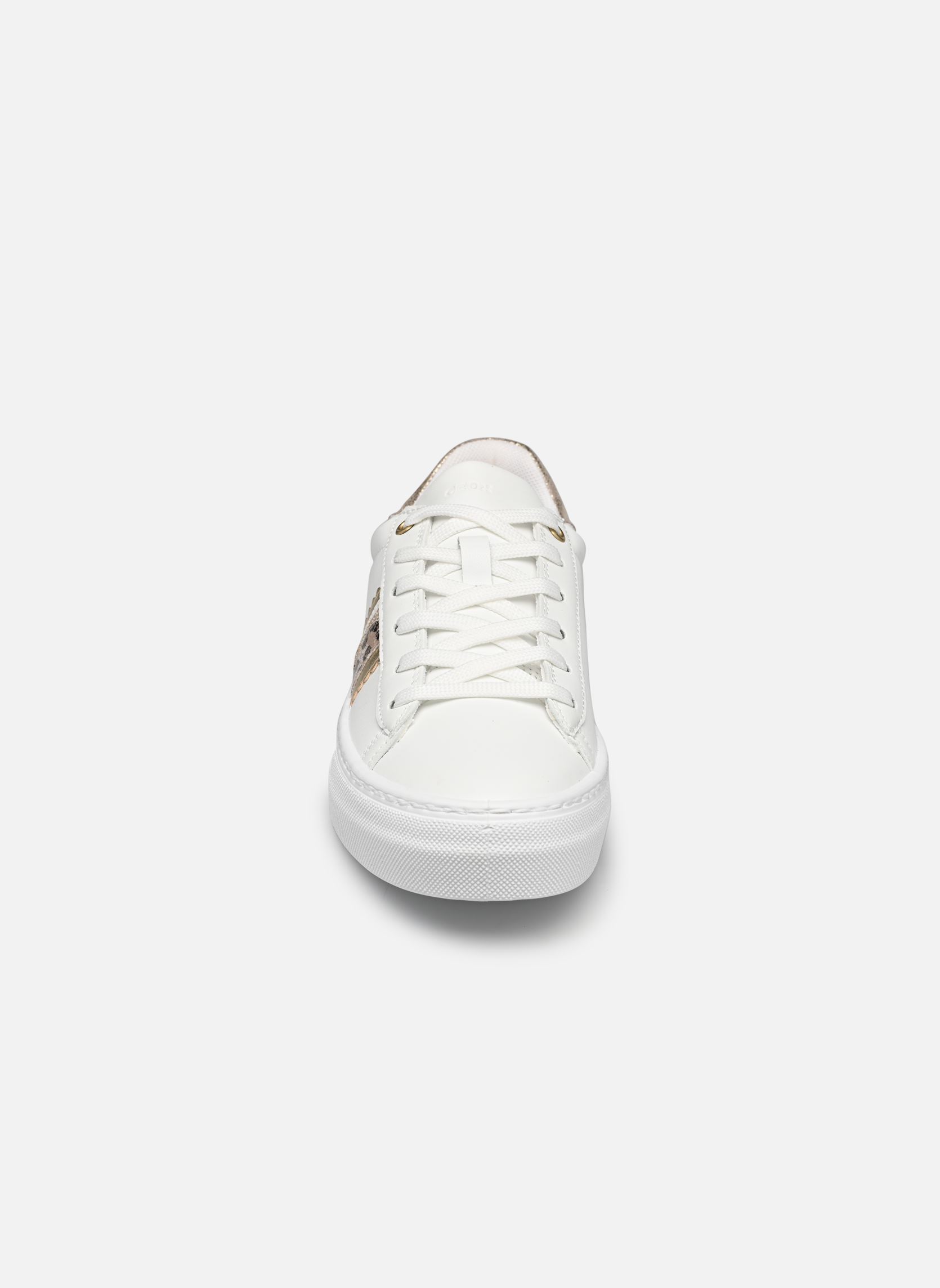 Sneakers D CLAUDIN A dames wit Geox Sneakers D CLAUDIN A dames wit Blanc