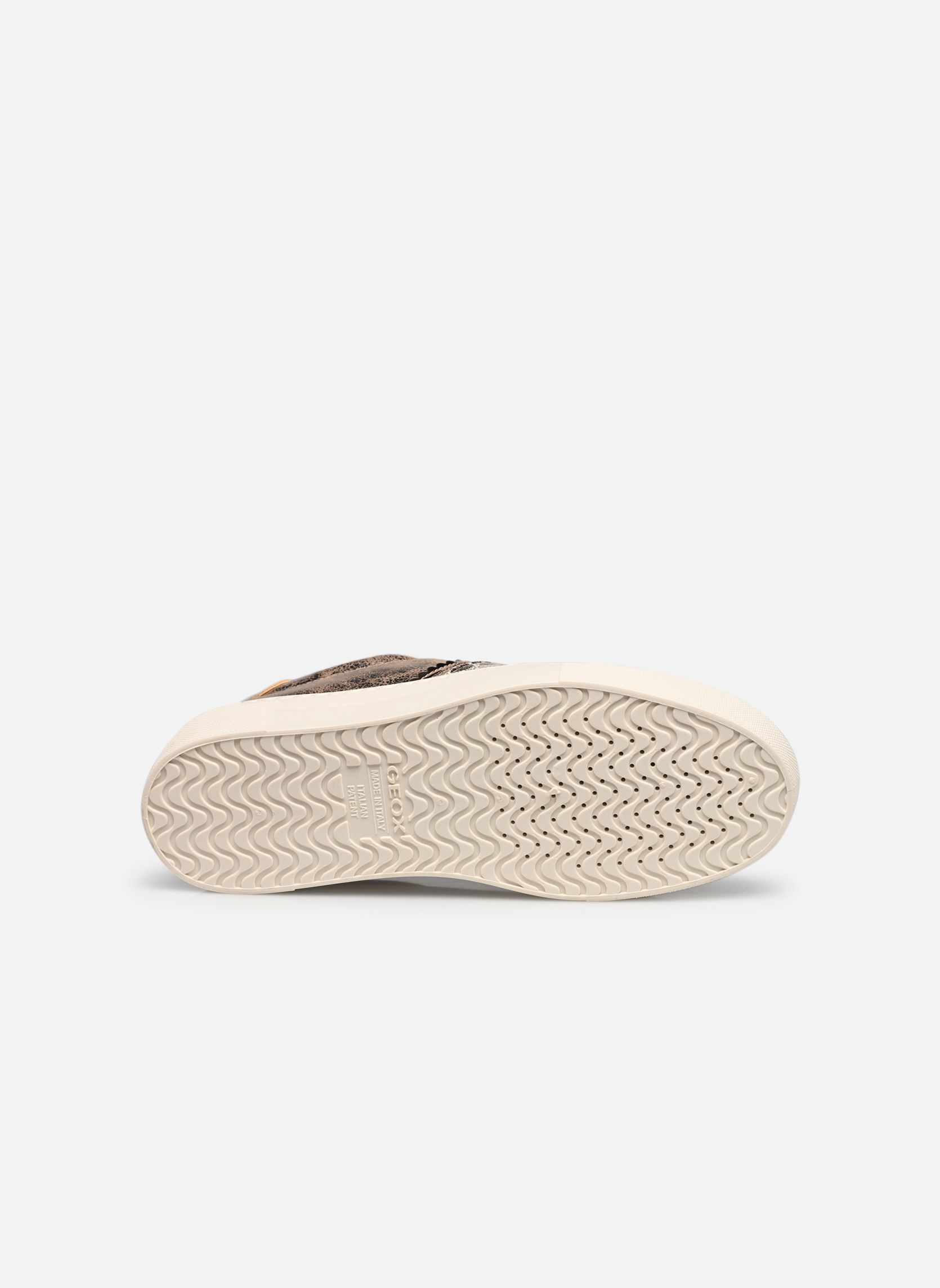 Baskets D CLAUDIN A femme or et bronze Geox Baskets D CLAUDIN A femme or et bronze Plomb