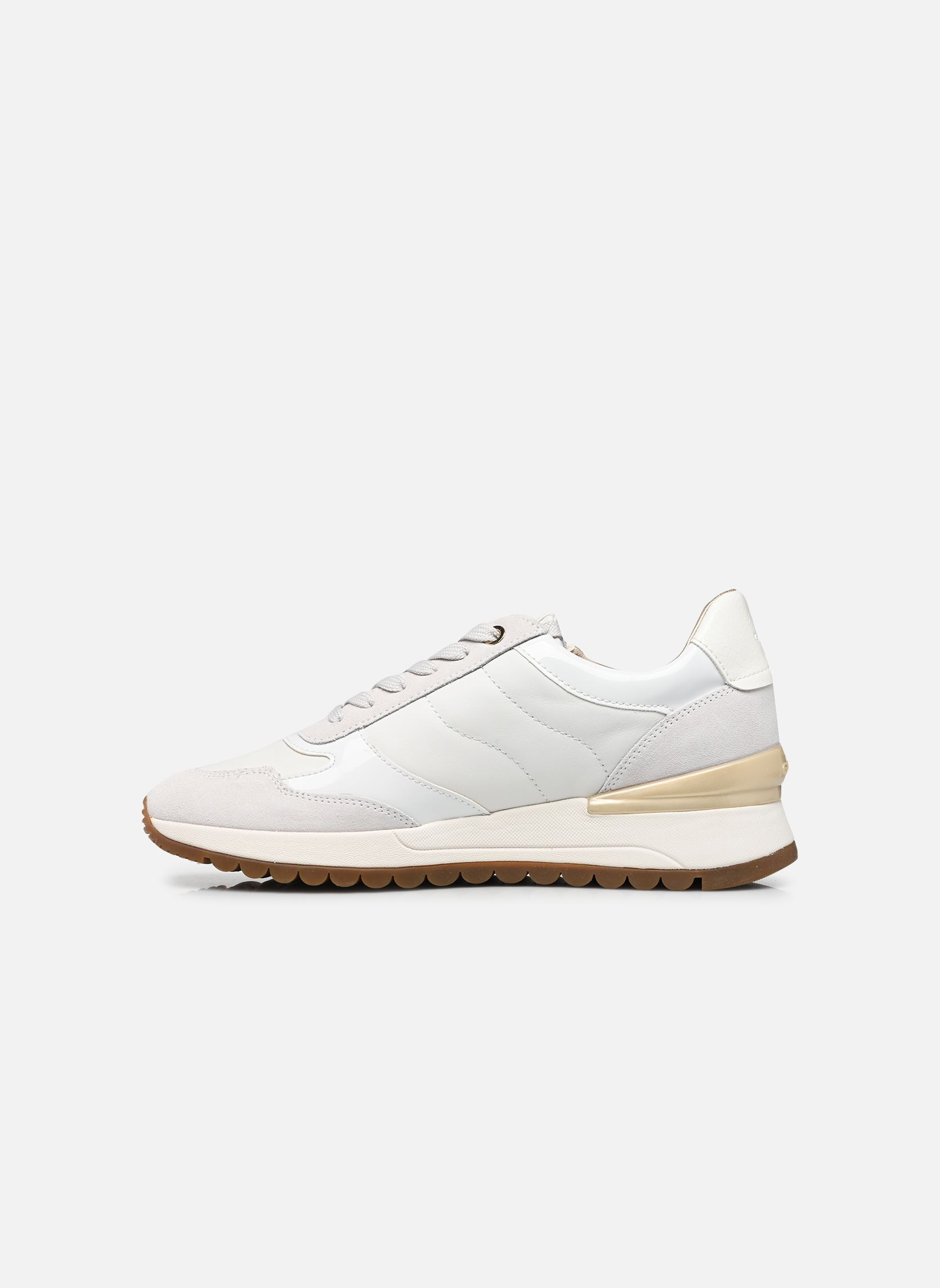 Sneakers D DESYA A 999 dames wit Geox Sneakers D DESYA A 999 dames wit BLANC / BLANC CASSÉ