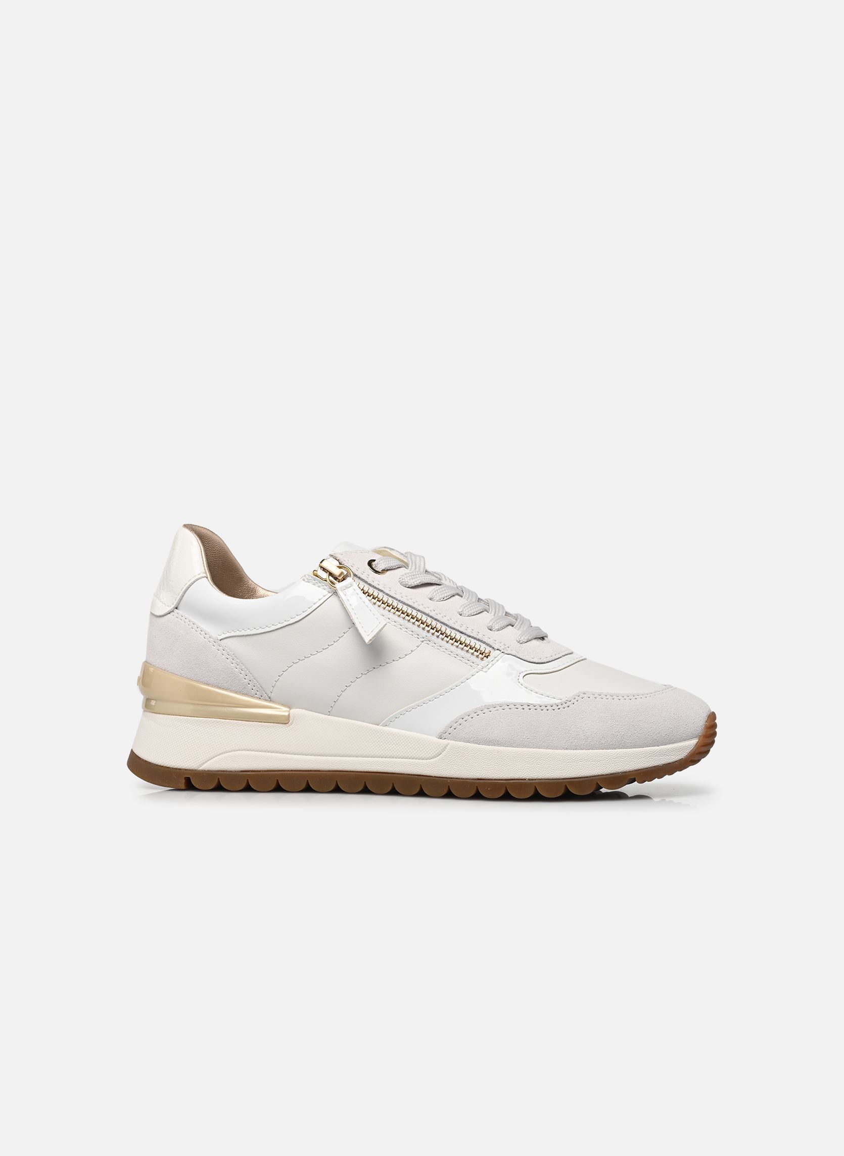 Sneakers D DESYA A 999 dames wit Geox Sneakers D DESYA A 999 dames wit BLANC / BLANC CASSÉ