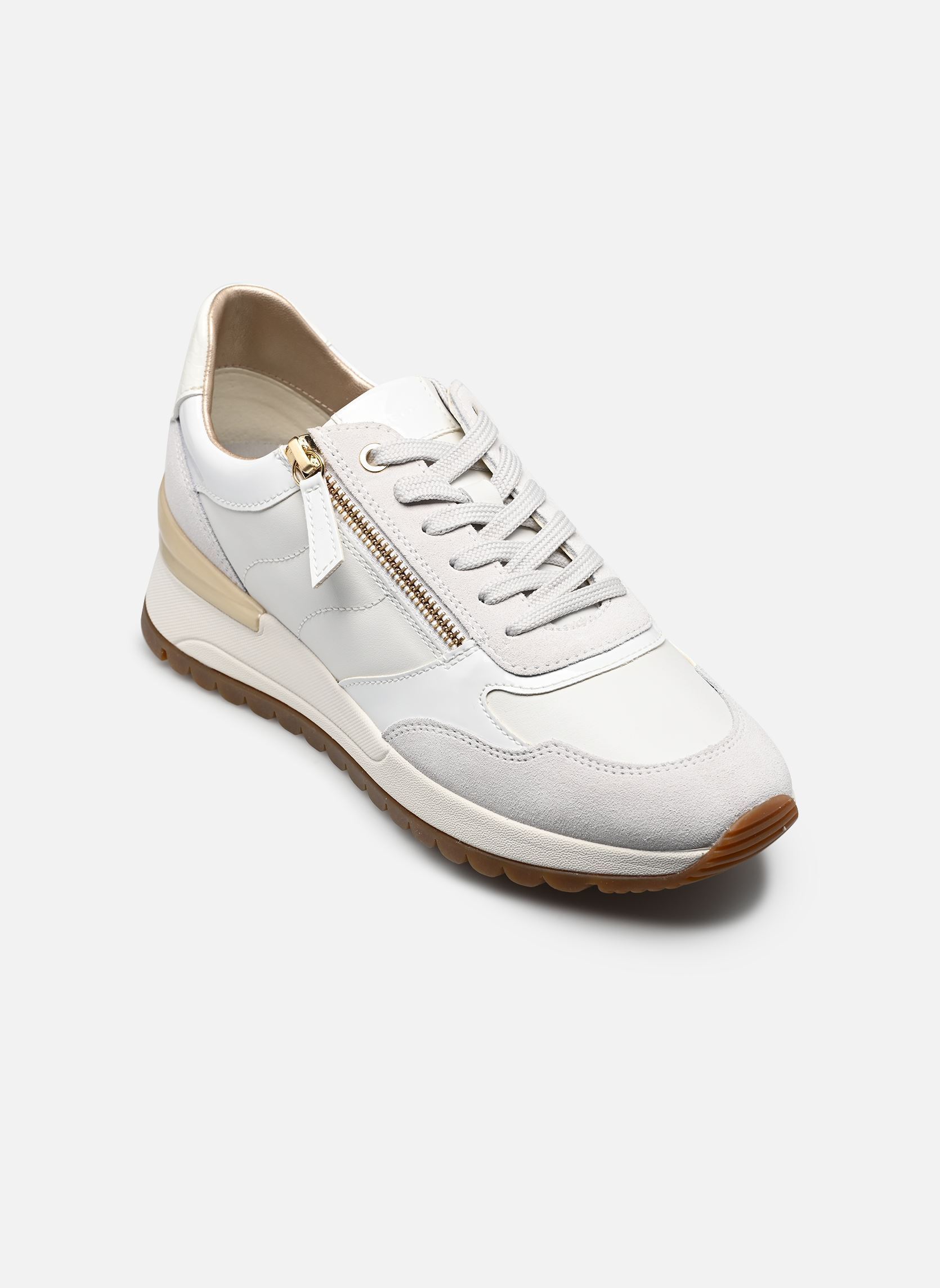 Sneakers D DESYA A 999 dames wit Geox Sneakers D DESYA A 999 dames wit BLANC / BLANC CASSÉ