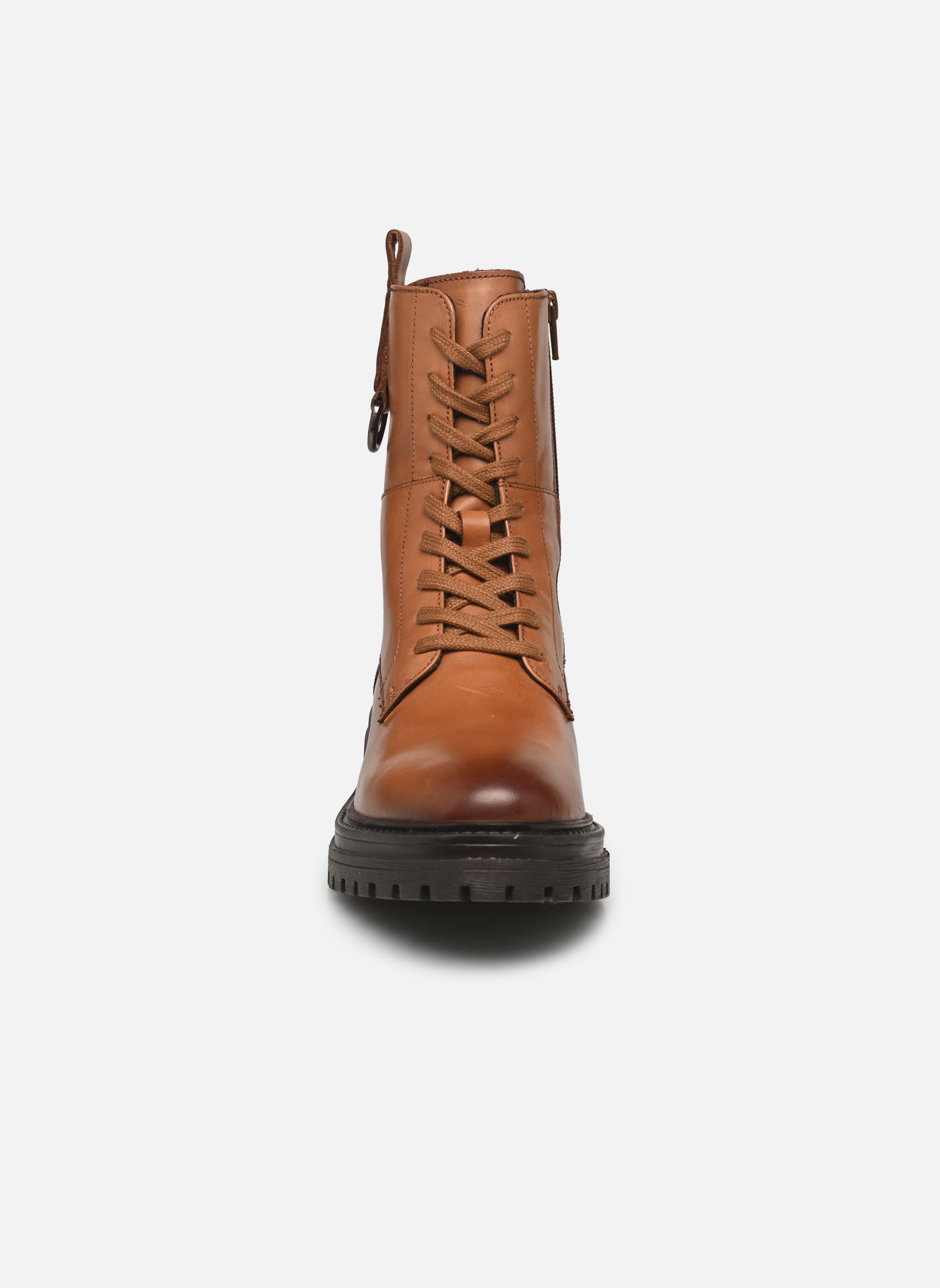 Bottines à lacets D IRIDEA B femme marron Geox Bottines à lacets D IRIDEA B femme marron Cognac