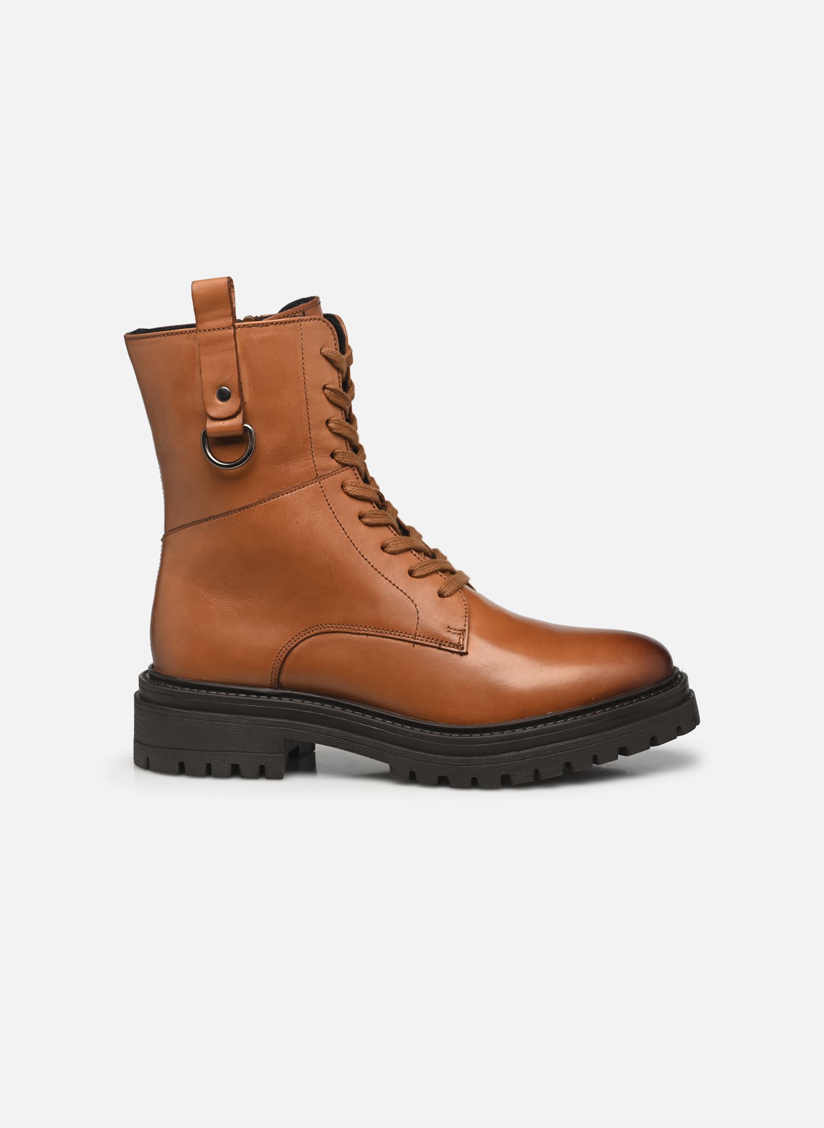 Bottines à lacets D IRIDEA B femme marron Geox Bottines à lacets D IRIDEA B femme marron Cognac