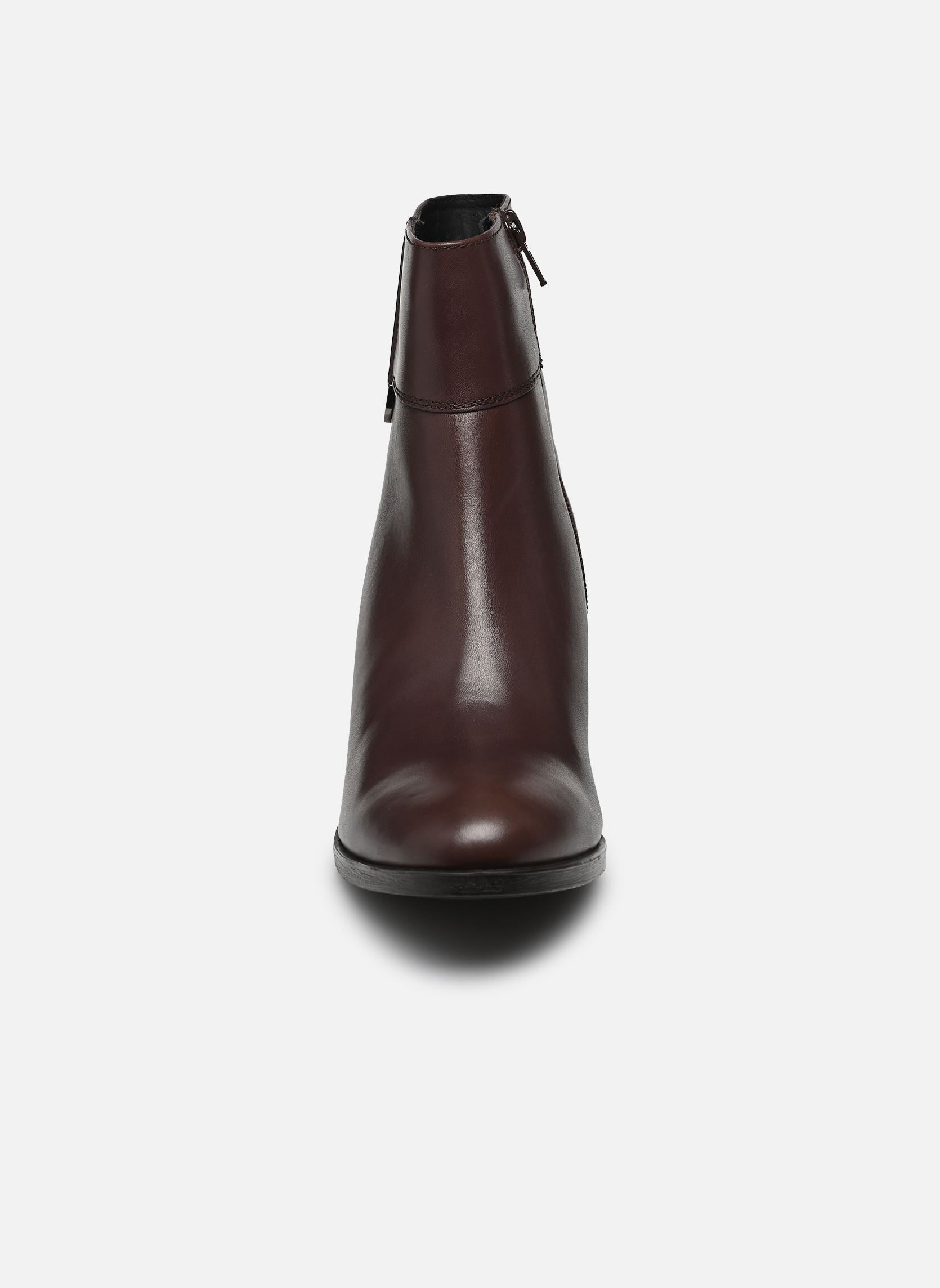 Stiefeletten und Stiefel D NEW ASHEEL C damen braun Geox Stiefeletten und Stiefel D NEW ASHEEL C damen braun DK.BROWN/BLACK