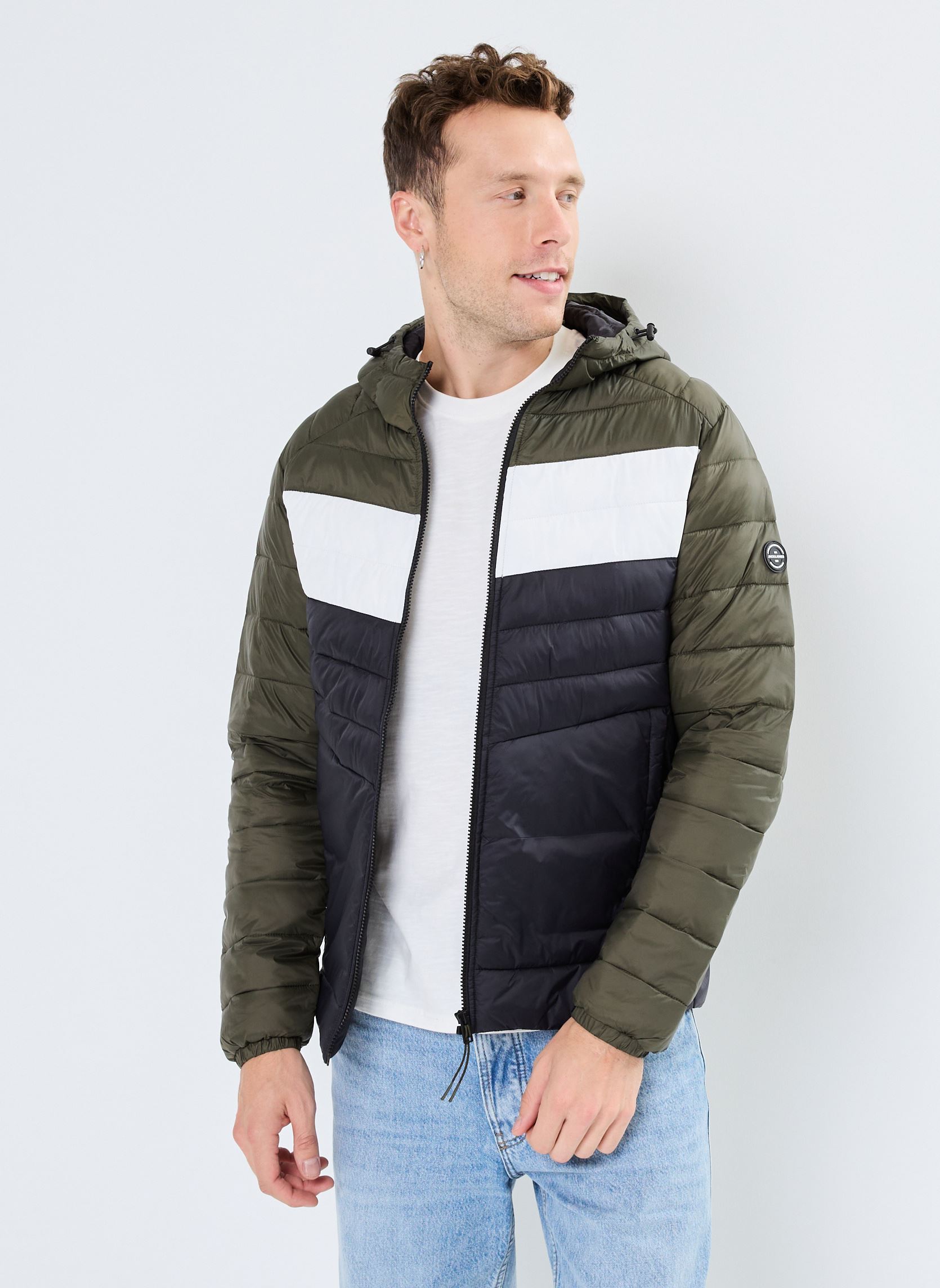 Vêtements Jack & Jones Jjesprint Puffer hood Noos pour Accessoires - vue 2