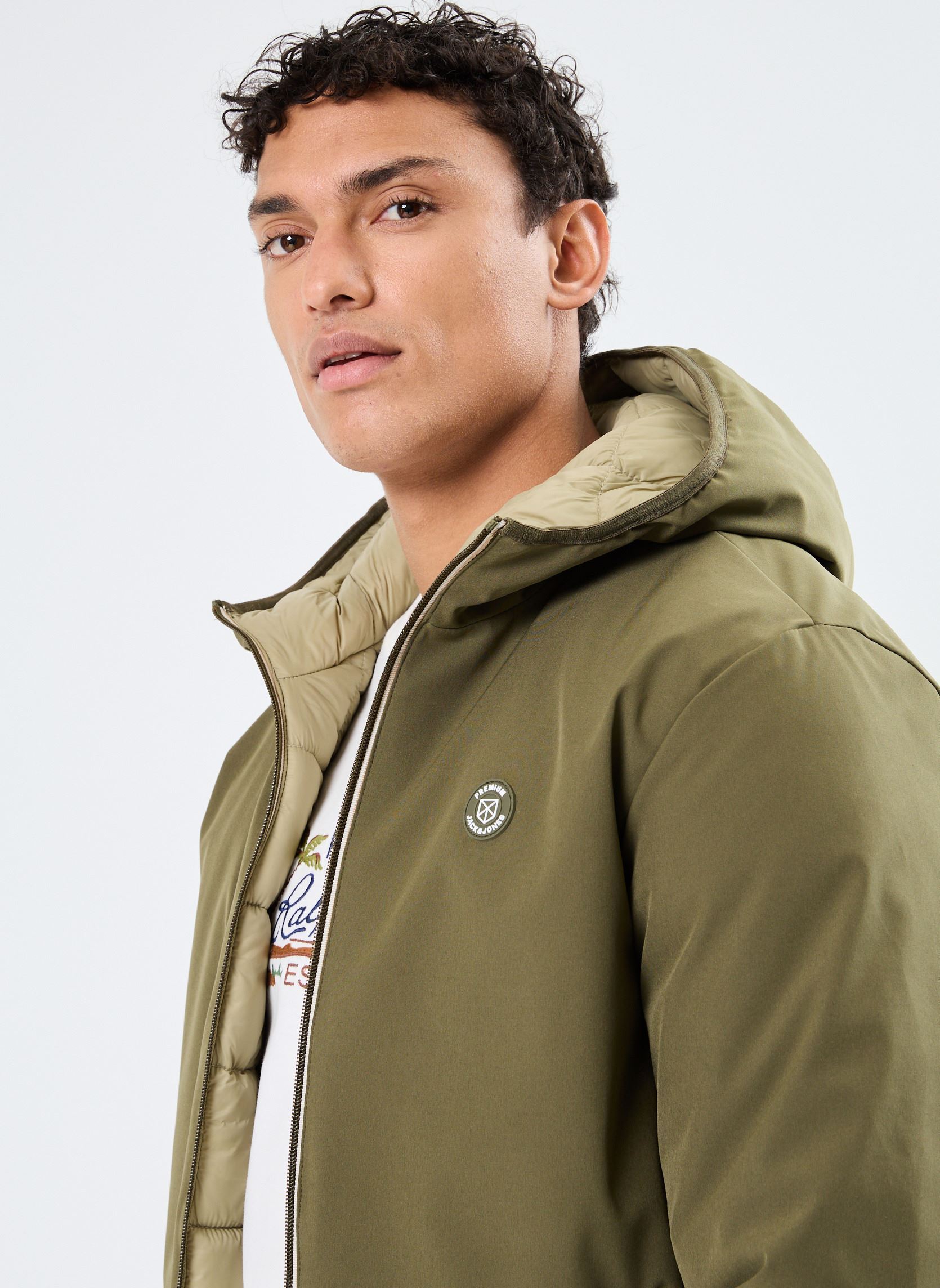 JACK & JONES Jprblubrook Veste Réversible Gilet Homme - Style Décontracté Et Confortable