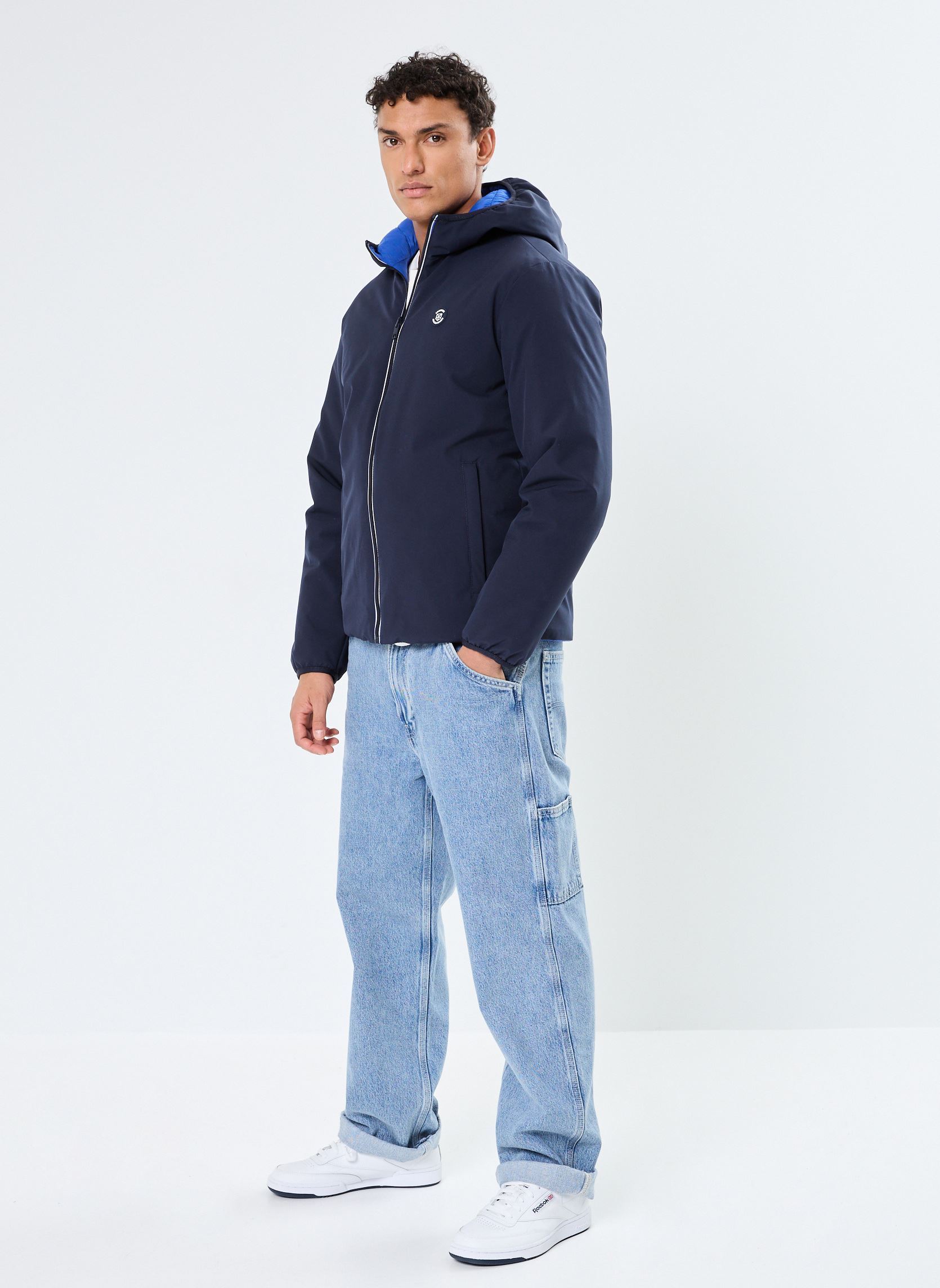 Chaquetas Jprblubrook Reversible Jacket Ln hombre azul Jack & Jones Chaquetas Jprblubrook Reversible Jacket Ln hombre azul MARITIME BLUE