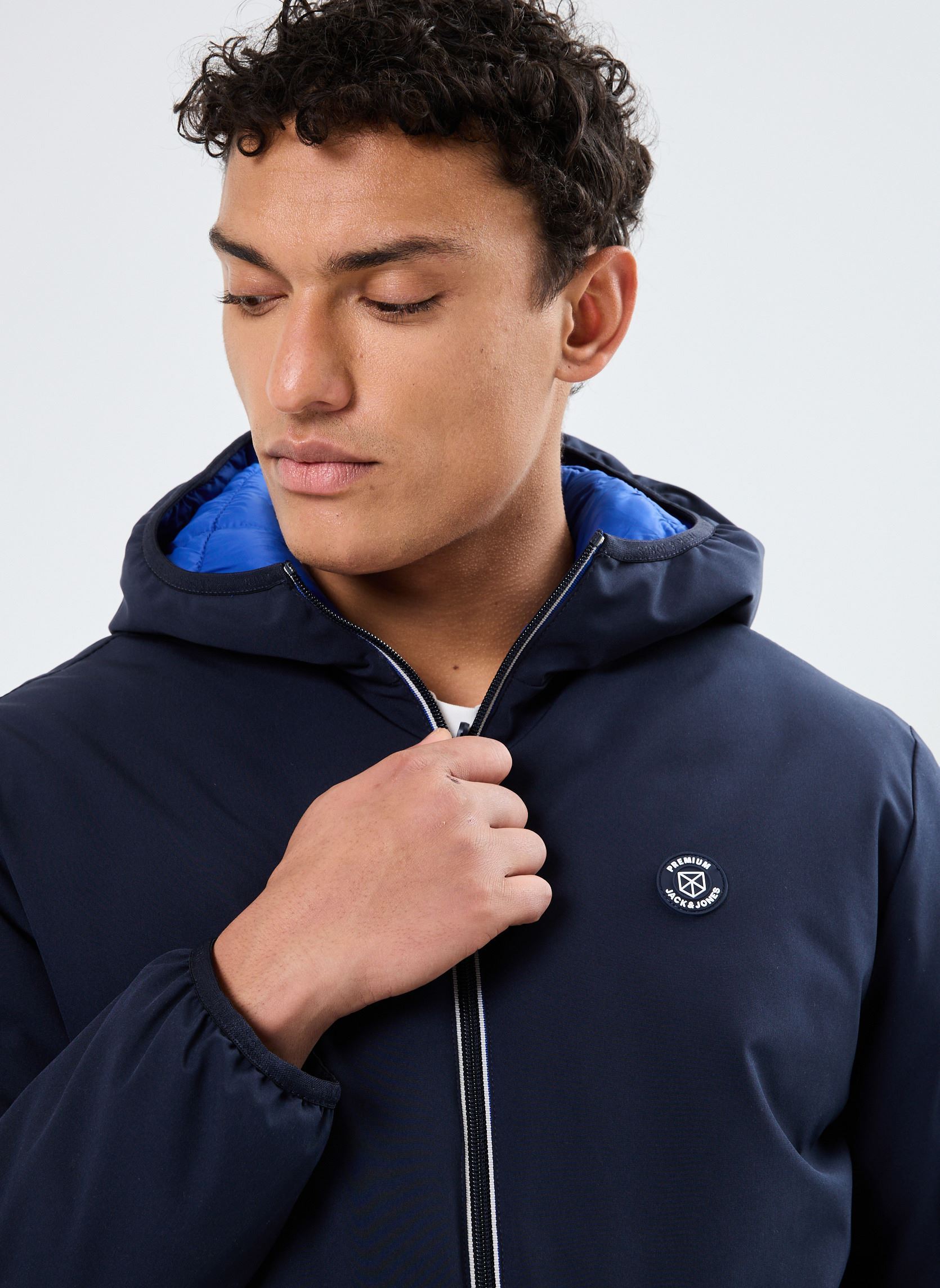 Chaquetas Jprblubrook Reversible Jacket Ln hombre azul Jack & Jones Chaquetas Jprblubrook Reversible Jacket Ln hombre azul MARITIME BLUE