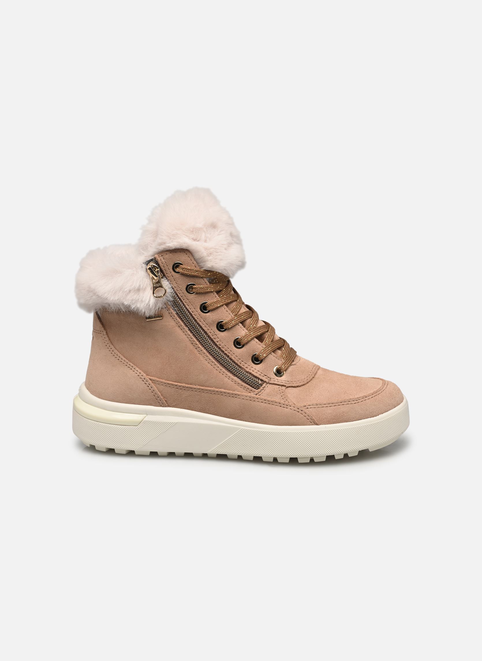 Knöchelhohe Sneaker D DALYLA B ABX A damen beige Geox Knöchelhohe Sneaker D DALYLA B ABX A damen beige DK SKIN/OFF WHITE