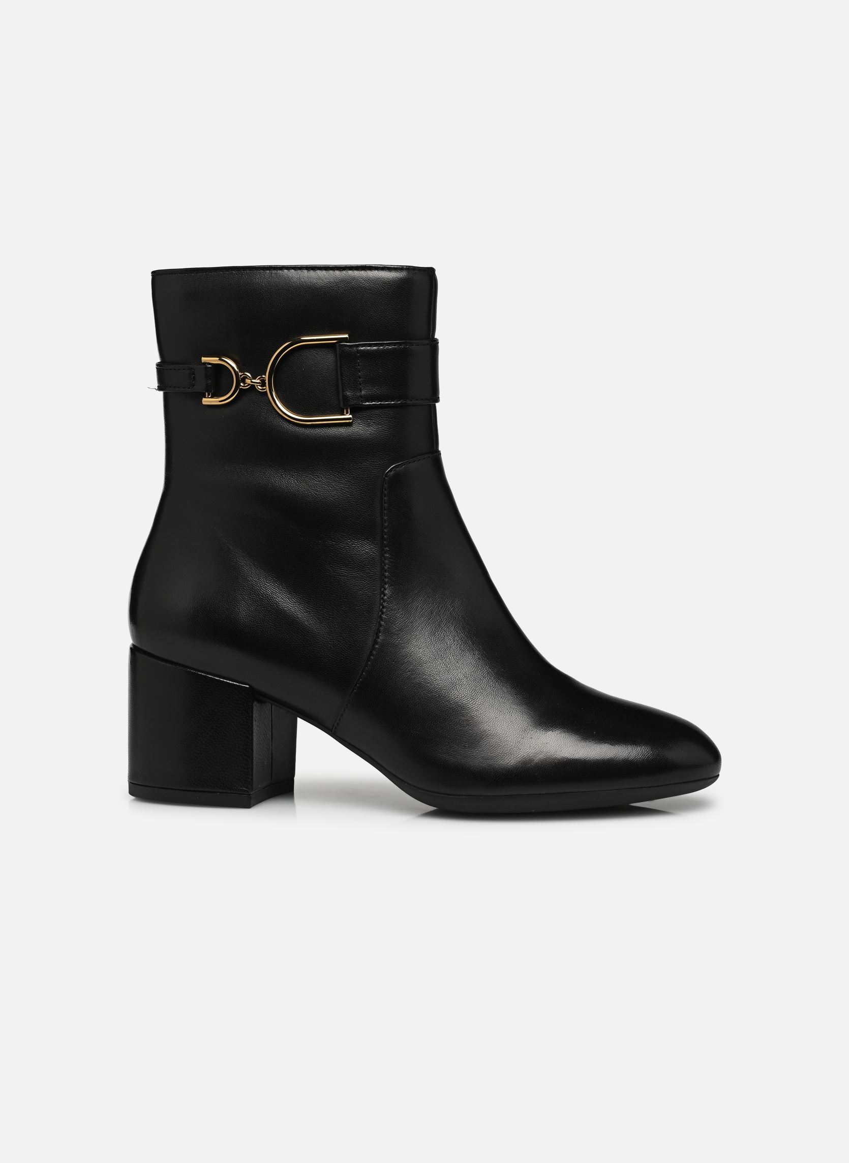 Enkellaarzen en boots D ELEANA B dames zwart Geox Enkellaarzen en boots D ELEANA B dames zwart Noir