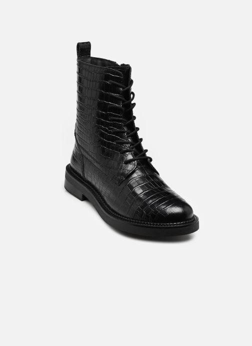 Geox Bottines à lacets D SERILDA G femme noir