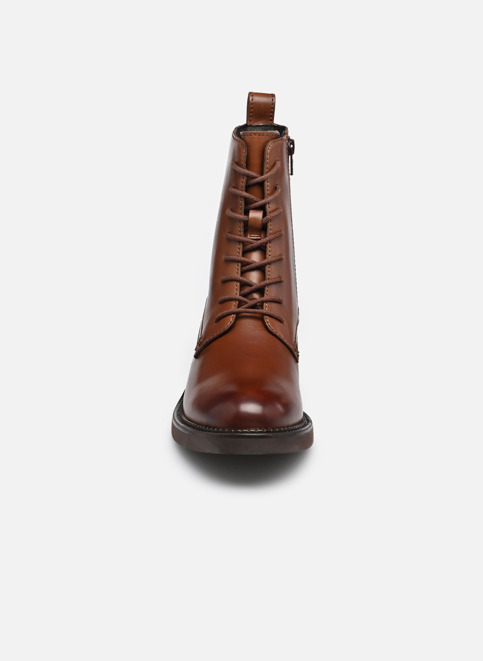 Veterlaarsjes D SERILDA G dames bruin Geox Veterlaarsjes D SERILDA G dames bruin BRUN FONCÉ