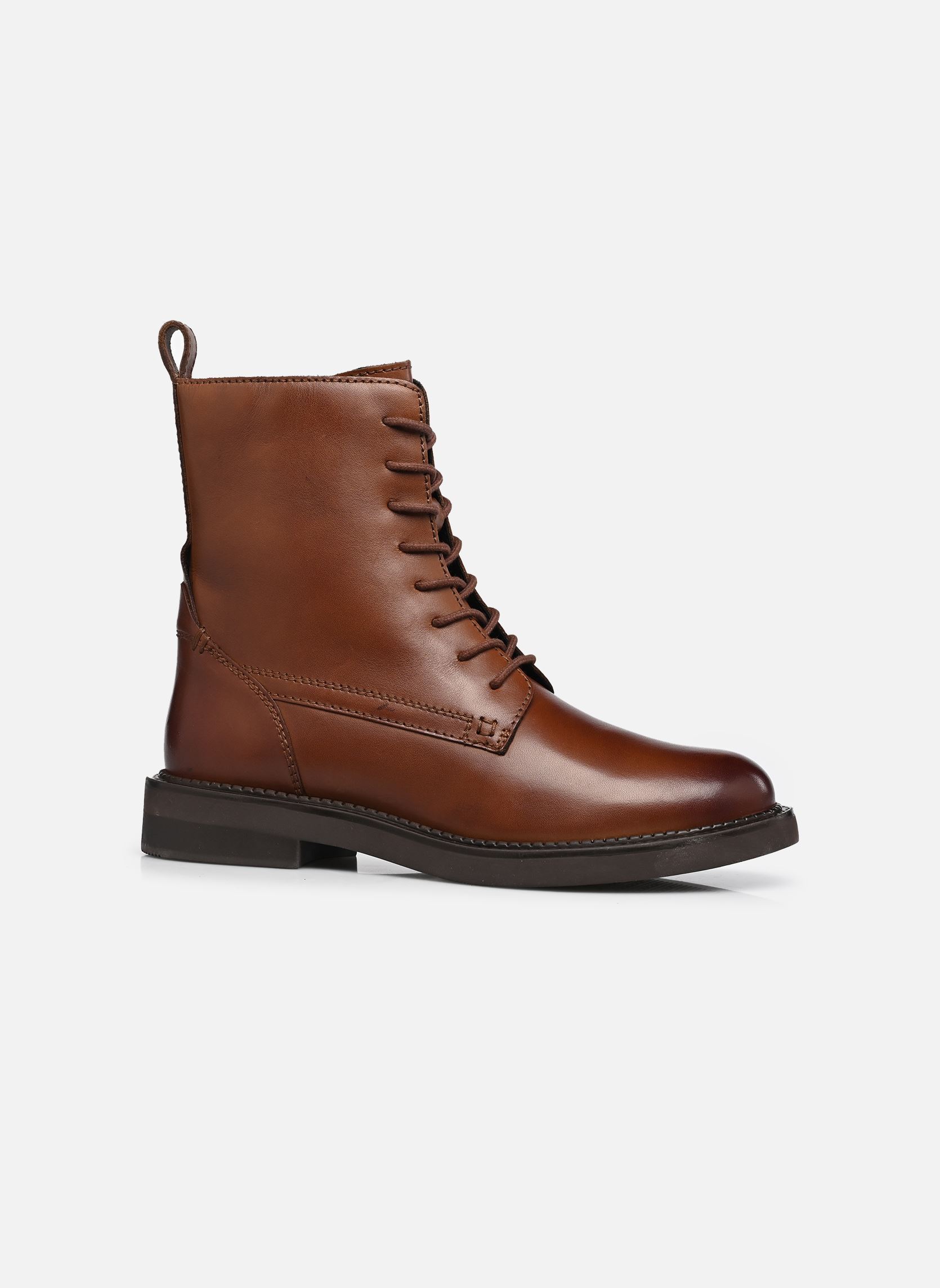 Veterlaarsjes D SERILDA G dames bruin Geox Veterlaarsjes D SERILDA G dames bruin BRUN FONCÉ