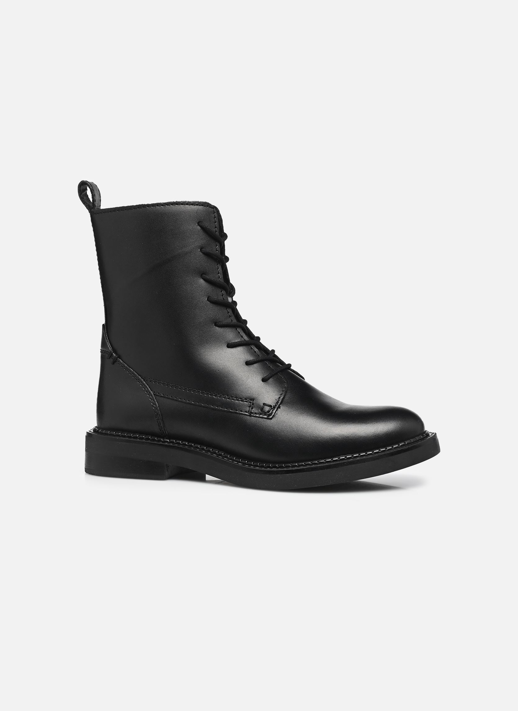 Bottines à lacets D SERILDA G femme noir Geox Bottines à lacets D SERILDA G femme noir NOIR