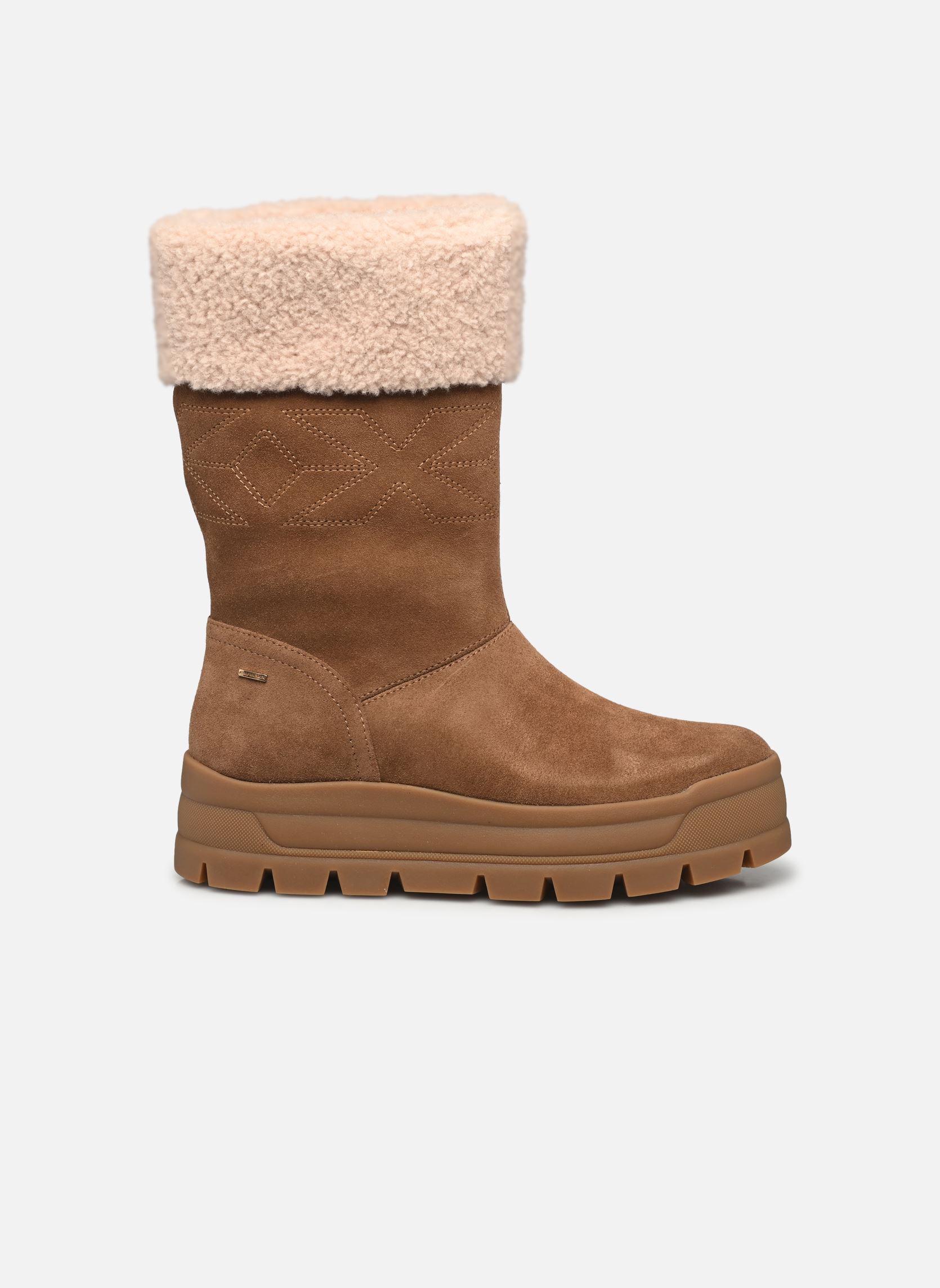 Stivaletti foderati D SPHERICA EC7.1 B A donna marrone Geox Stivaletti foderati D SPHERICA EC7.1 B A donna marrone BRUN MOYEN