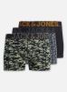 Sous-Vêtements Homme JACK & JONES - Lot De 3 - Coton Biologique - Confortable Et Respirant