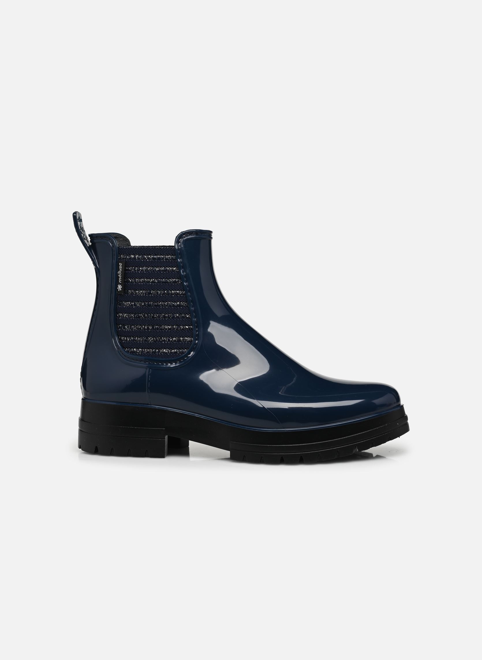 Bottines et boots Jalchic femme bleu Méduse Bottines et boots Jalchic femme bleu Jeans/noir