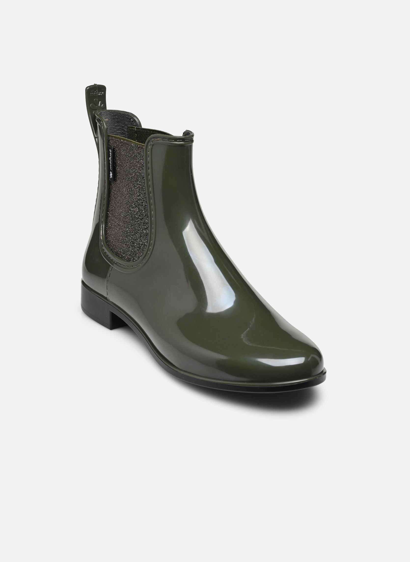 Stiefeletten und Stiefel Japtrans damen grün Méduse Stiefeletten und Stiefel Japtrans damen grün VERT/NOIR