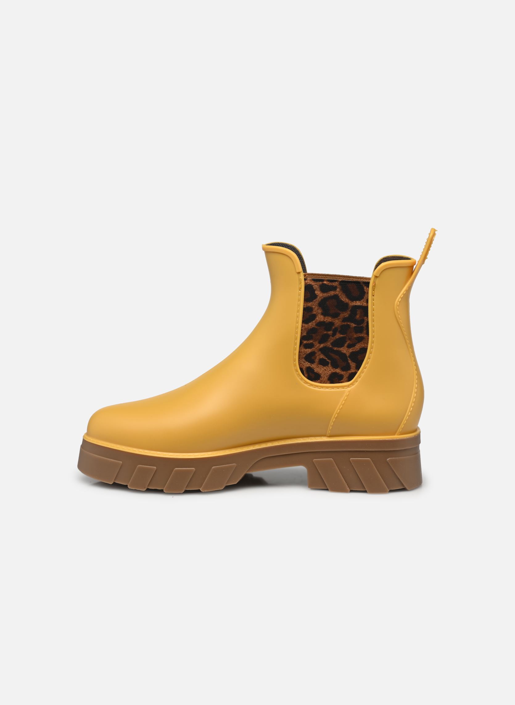 Bottines et boots Jultal femme jaune Méduse Bottines et boots Jultal femme jaune Mais/crêpe