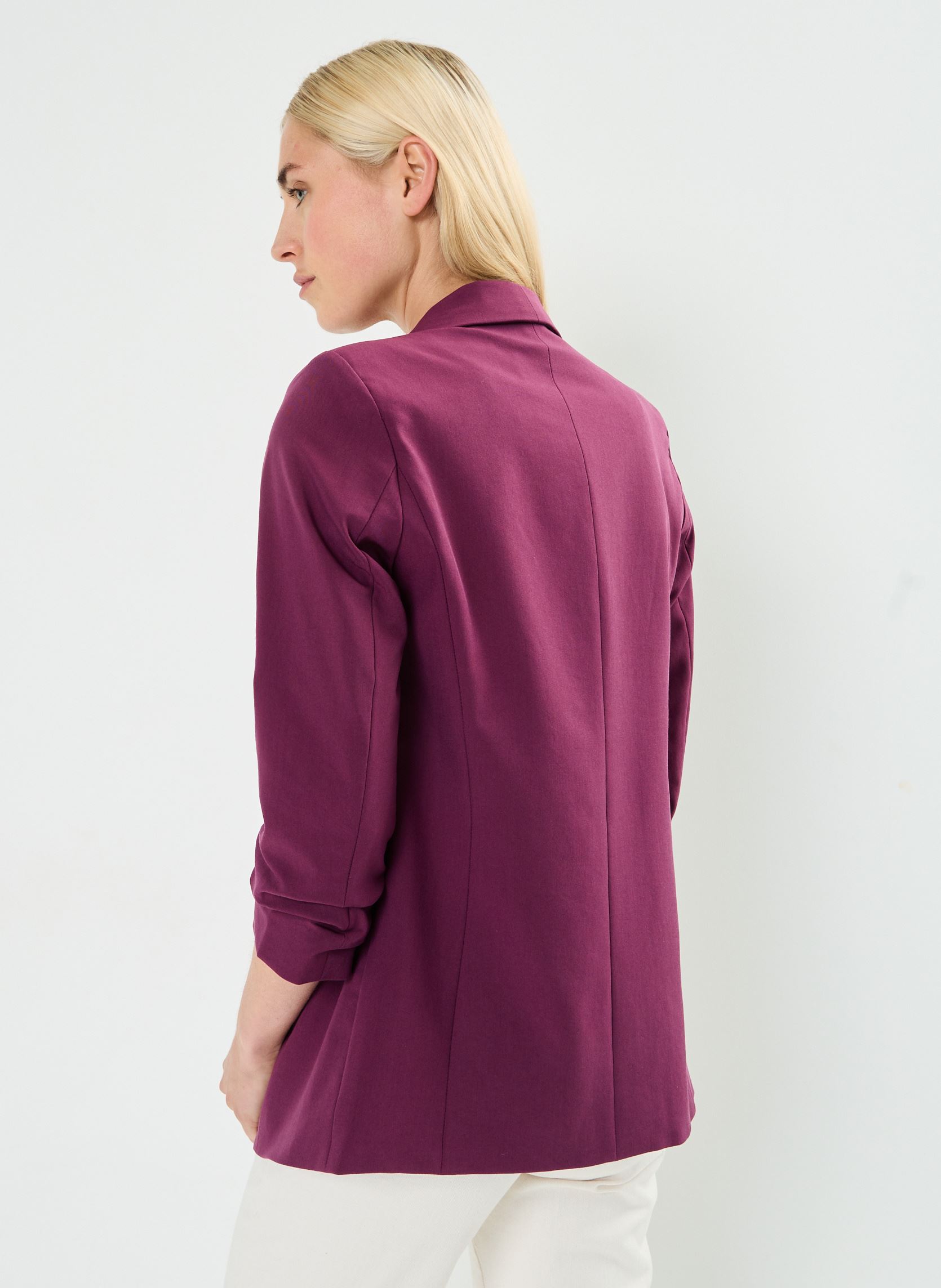 Vestes de blazer Pcbosella 34 Blazer Noos Bc femme bordeaux Pieces Vestes de blazer Pcbosella 34 Blazer Noos Bc femme bordeaux Grape Wine