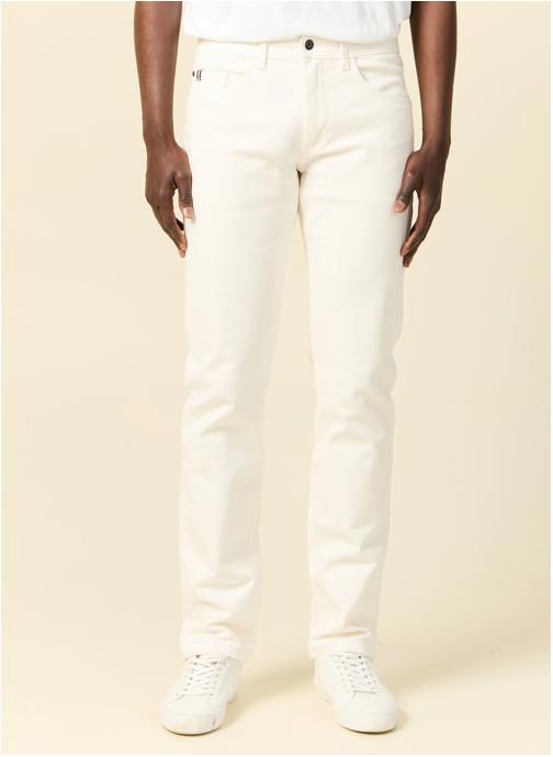 Bonobo Jeans droit SOCHI-SPORT homme blanc