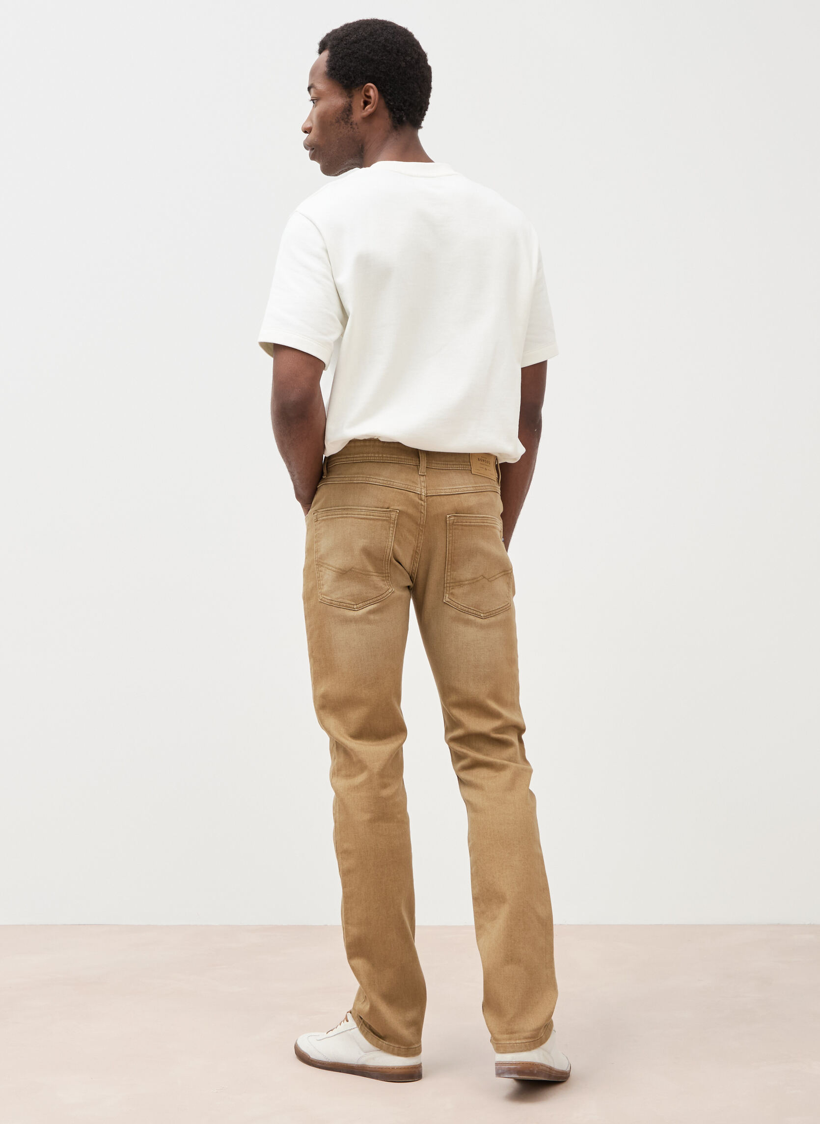 Jeans droit SOCHI-SPORT homme marron Bonobo Jeans droit SOCHI-SPORT homme marron Marron