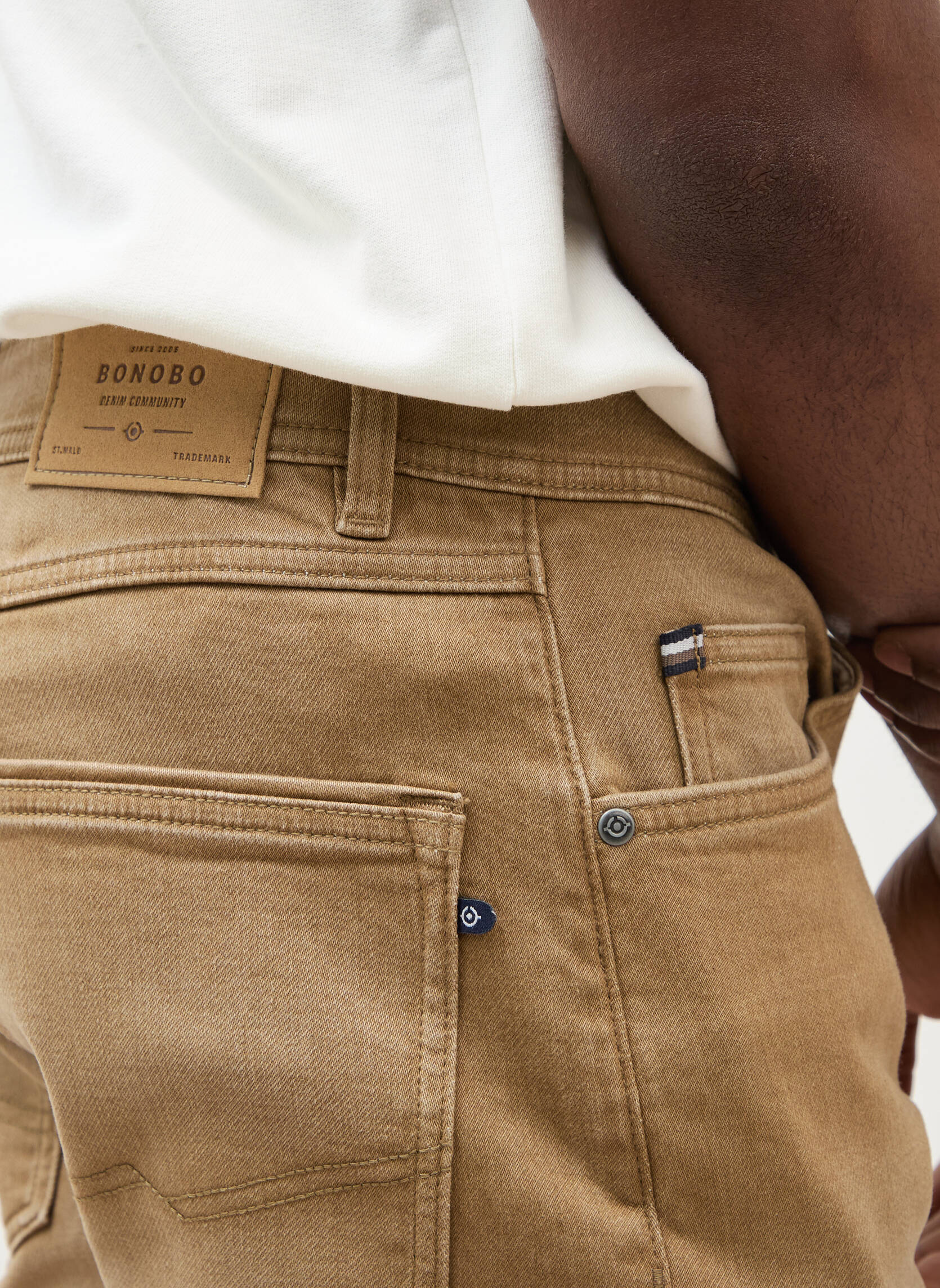Jeans droit SOCHI-SPORT homme marron Bonobo Jeans droit SOCHI-SPORT homme marron Marron