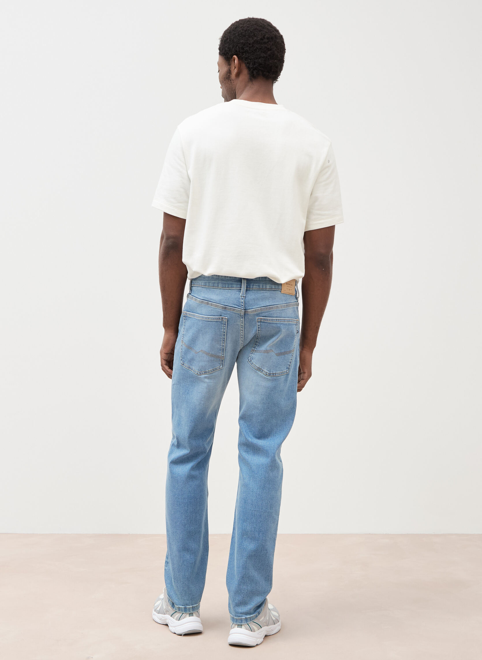 Jeans droit SOCHI-EAS232 homme bleu Bonobo Jeans droit SOCHI-EAS232 homme bleu Bleu
