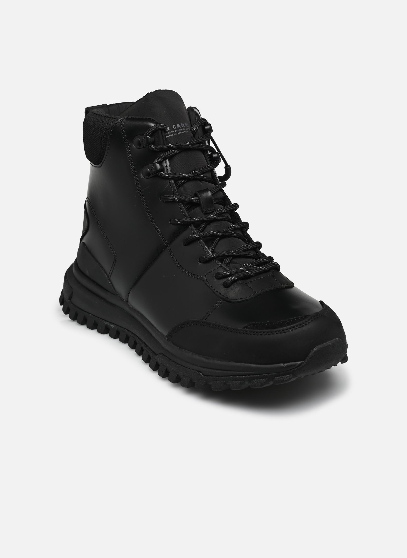 Botines con cordones FORTUO 2.0 hombre negro Pajar Botines con cordones FORTUO 2.0 hombre negro BLACK
