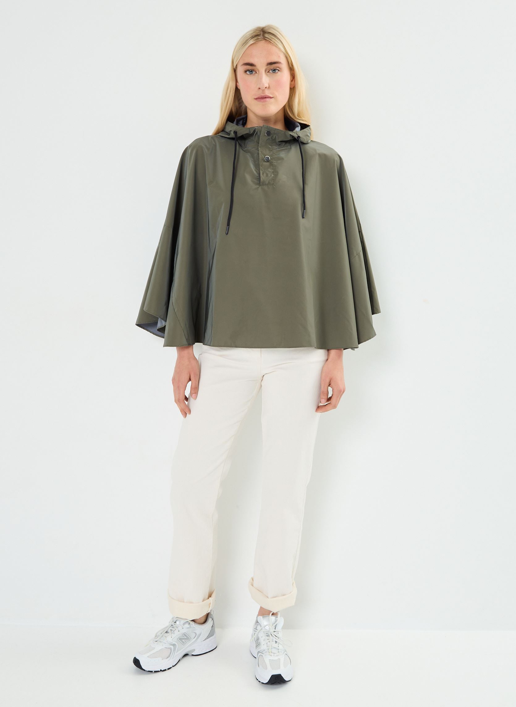Poncho's Pcnikka Poncho dames groen Pieces Poncho's Pcnikka Poncho dames groen Forest Night
